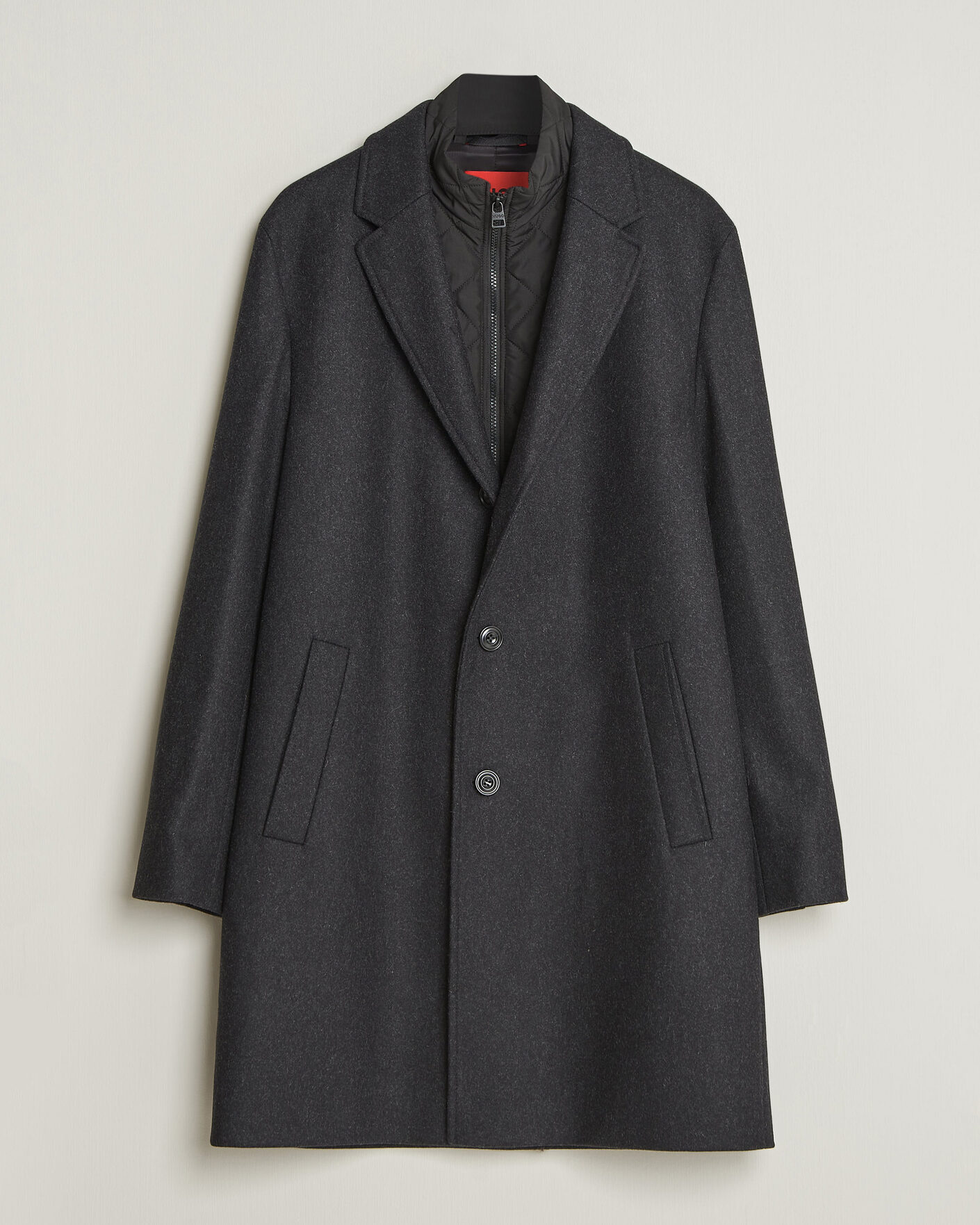 Homme | Manteaux Et Vestes | HUGO | Milogan Bib Coat Black