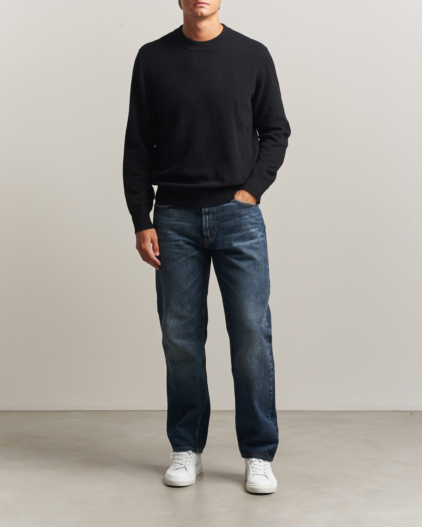 Homme | Jeans | HUGO | 840 Regular Fit Jeans Navy