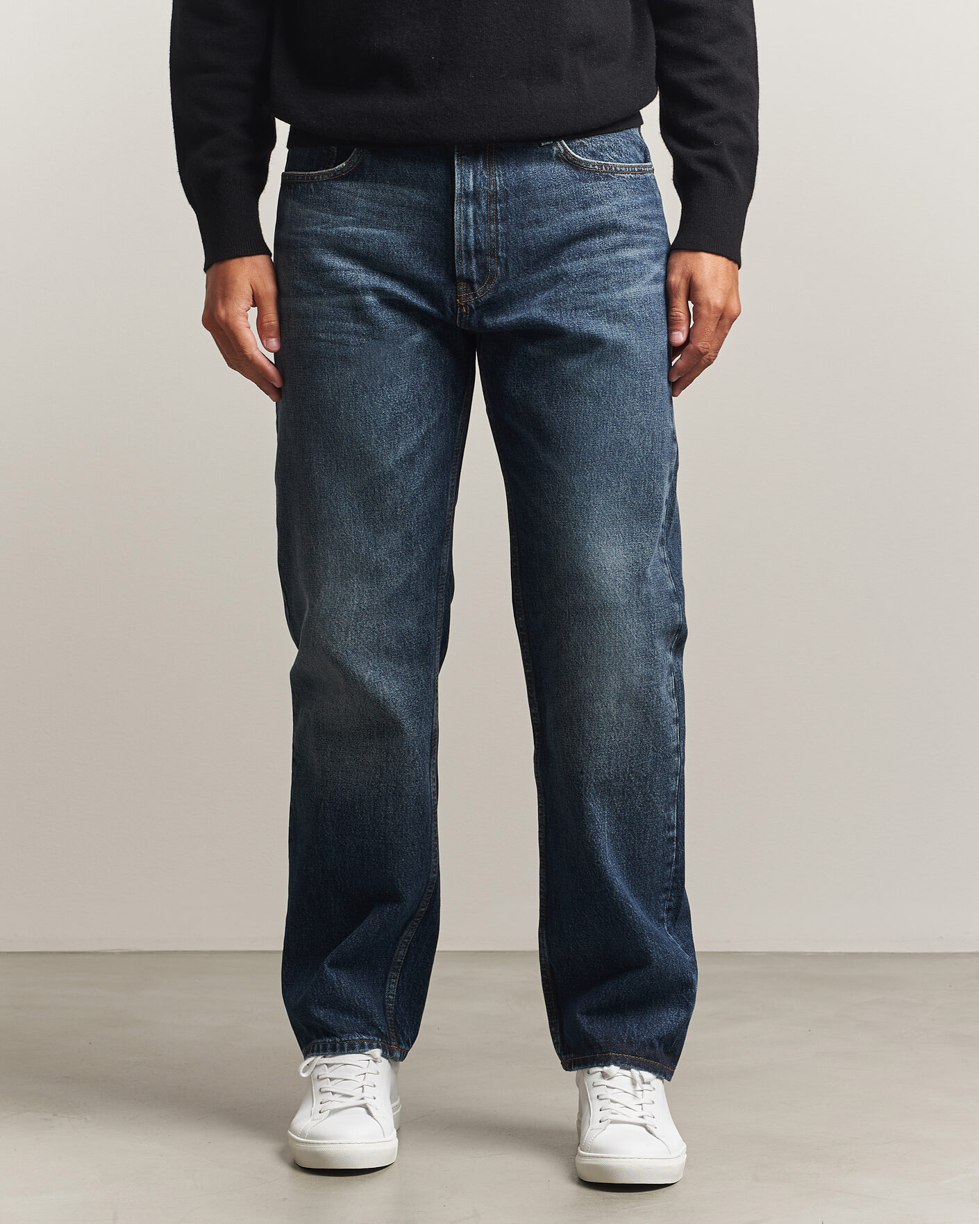 Homme | Jeans | HUGO | 840 Regular Fit Jeans Navy