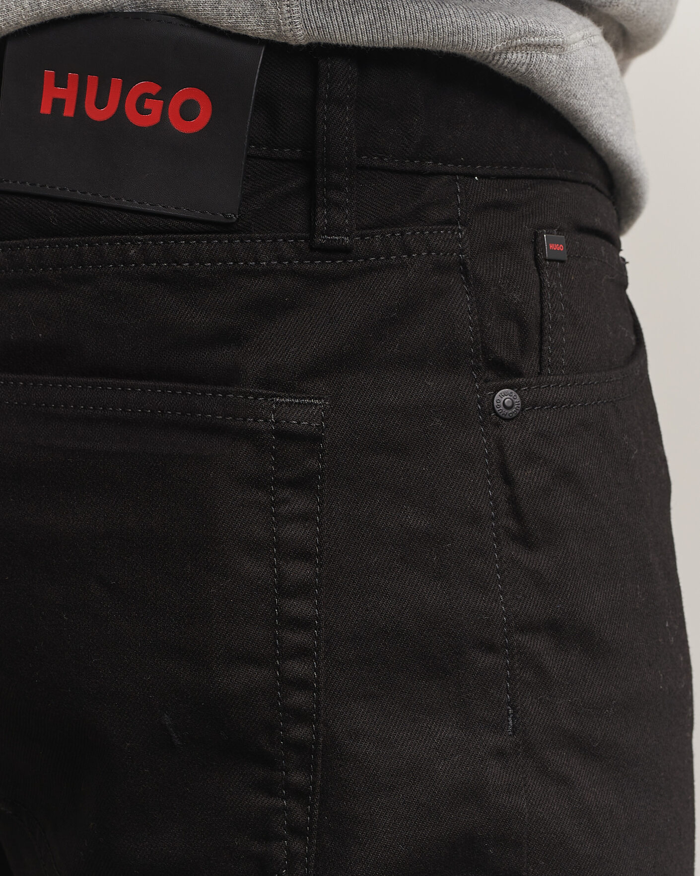Homme | Jeans | HUGO | 840 Regular Fit Jeans Black