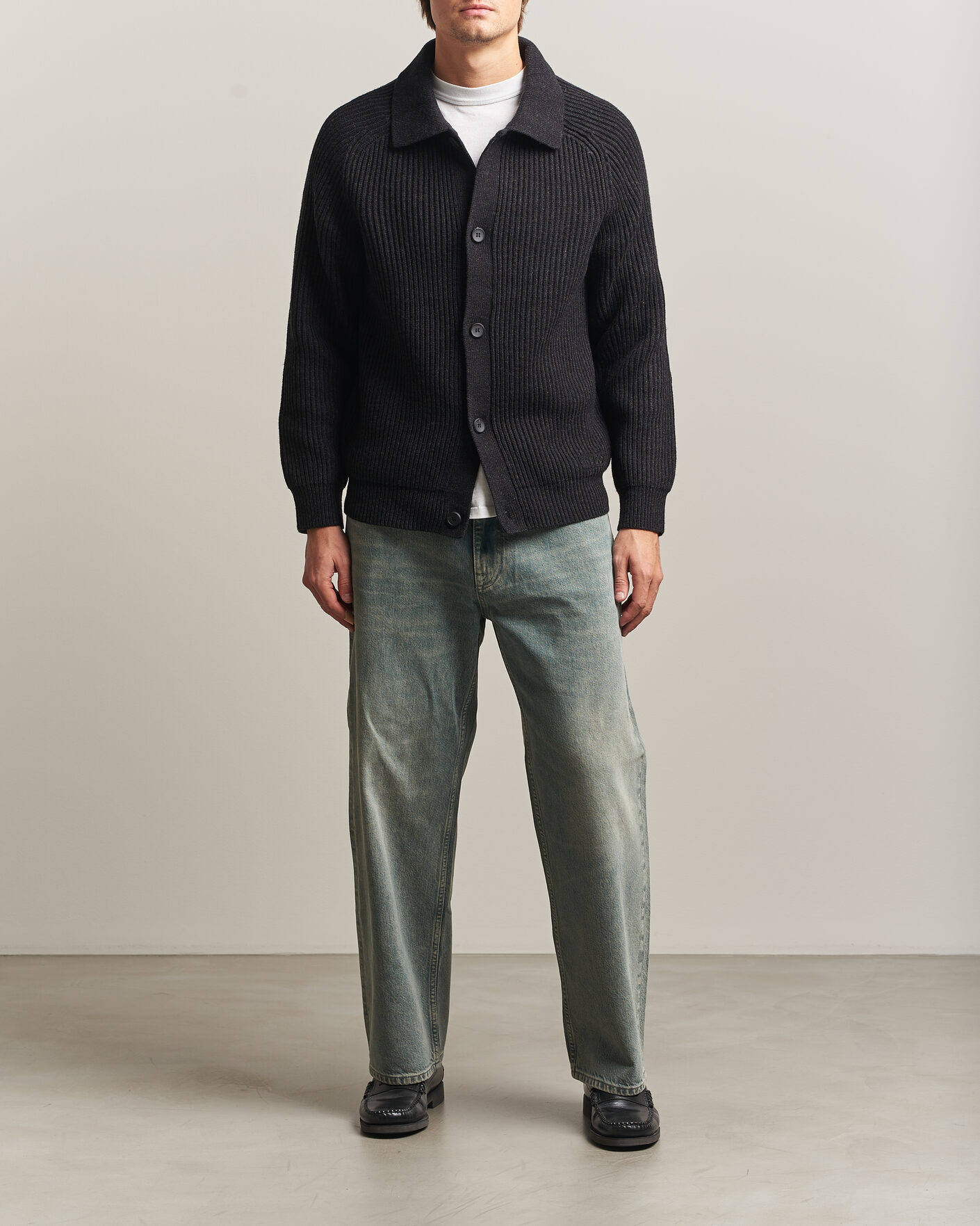 Homme | Pulls Et Tricots | HUGO | Sardeep Wool Knitted Cardigan Black