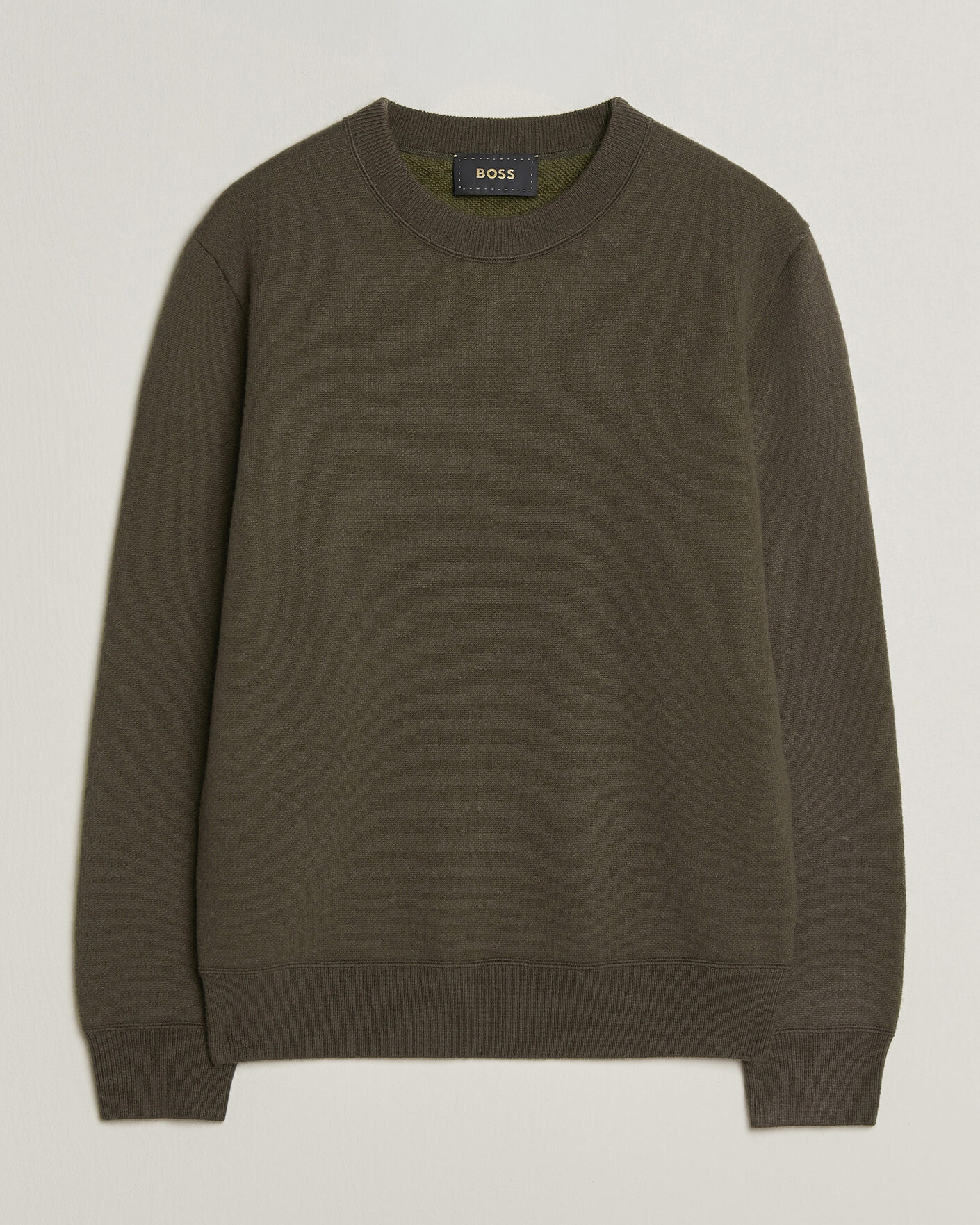 Homme | Pulls Et Tricots | BOSS CAMEL | Farrison Cashmere Knitted Sweater Open Green