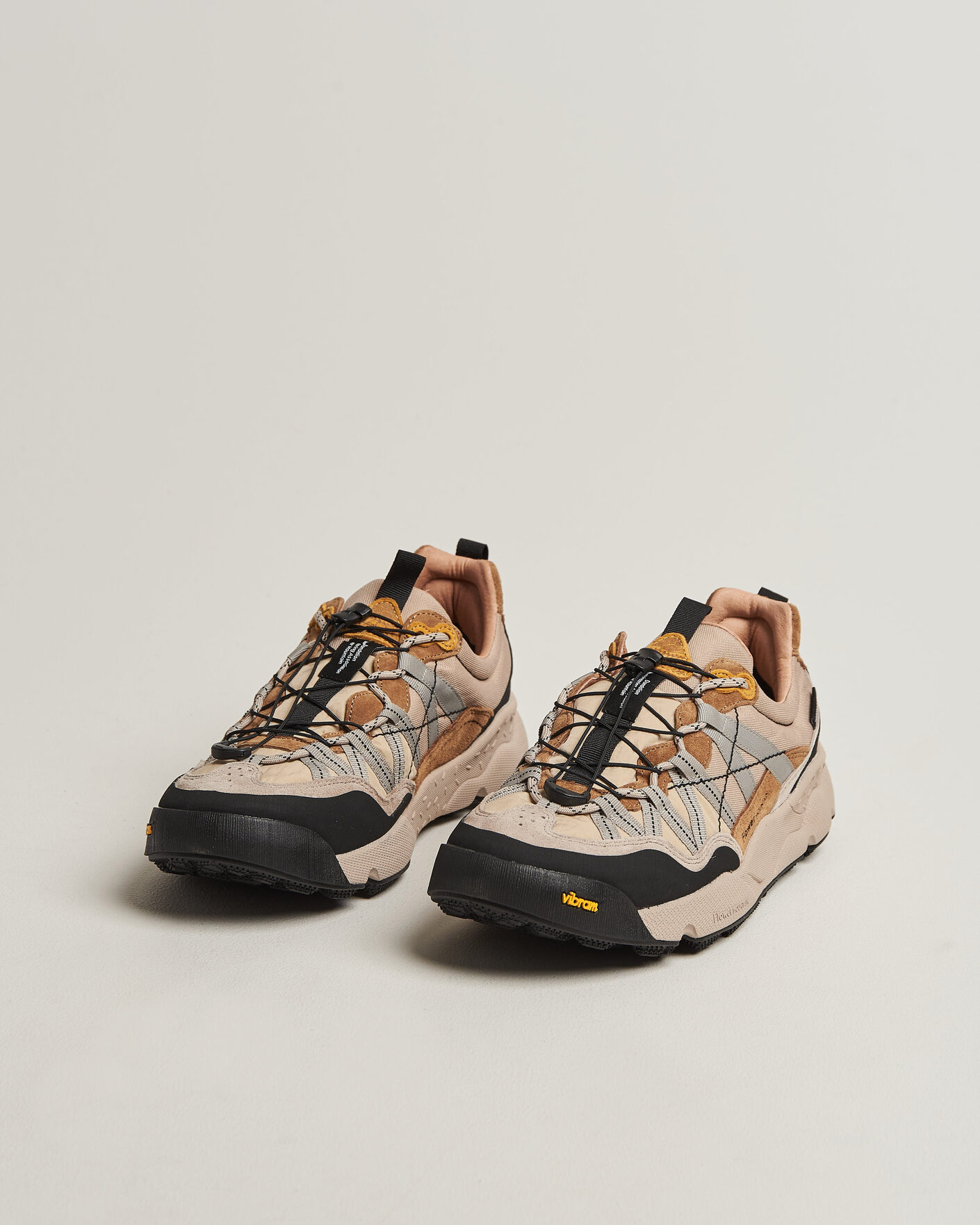 Homme | Baskets | Flower Mountain | Iwano 2 Suede/Nylon Trail Sneaker Beige