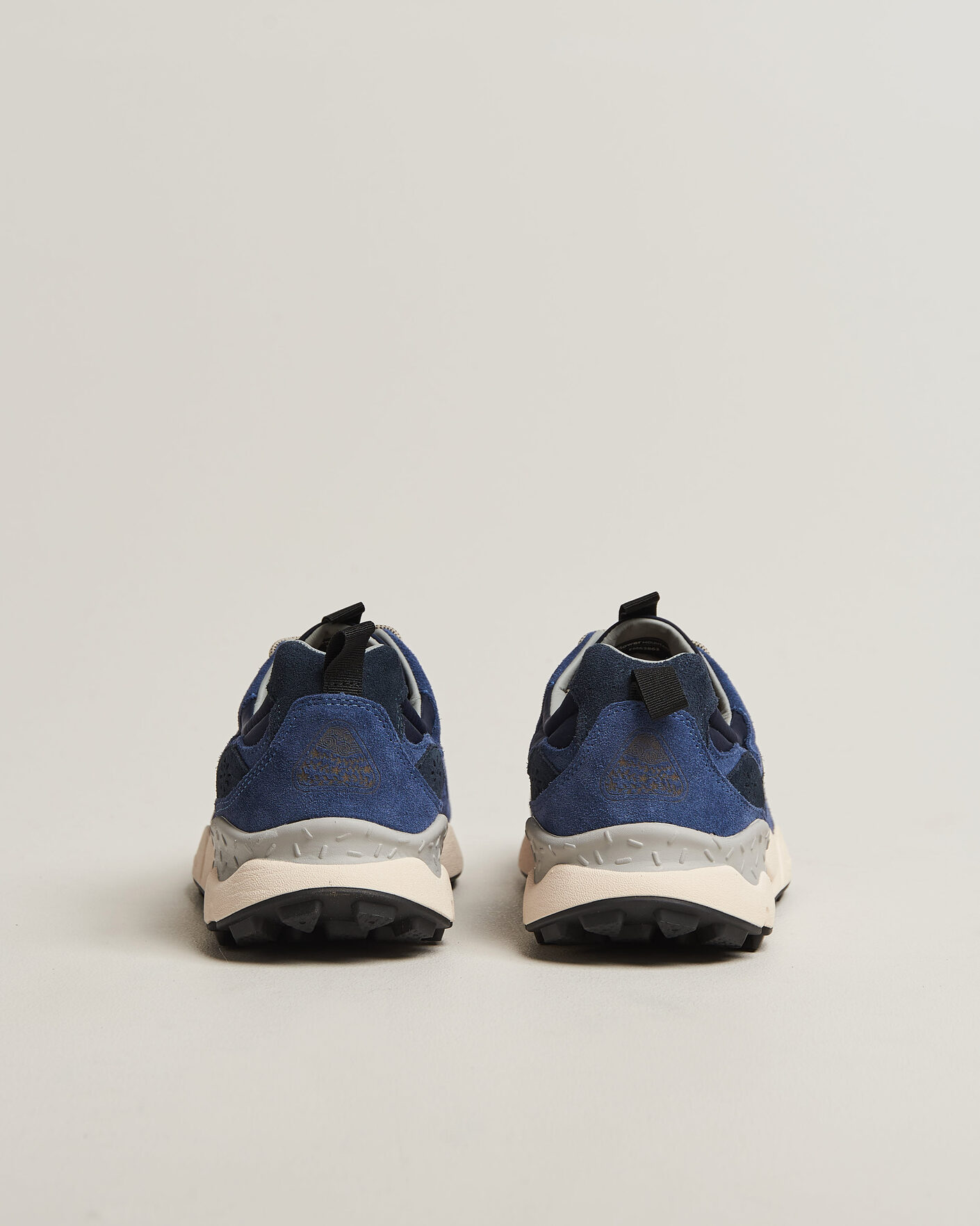 Homme | Baskets | Flower Mountain | Yamano 3 Cow Velour Sneaker Blue