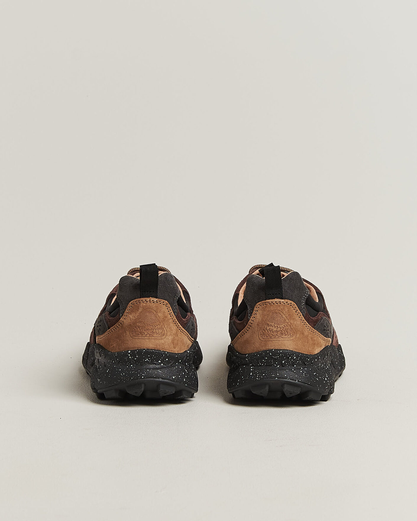 Homme | Baskets | Flower Mountain | Yamano 3 Suede/Nylon Sneaker Black/Brown