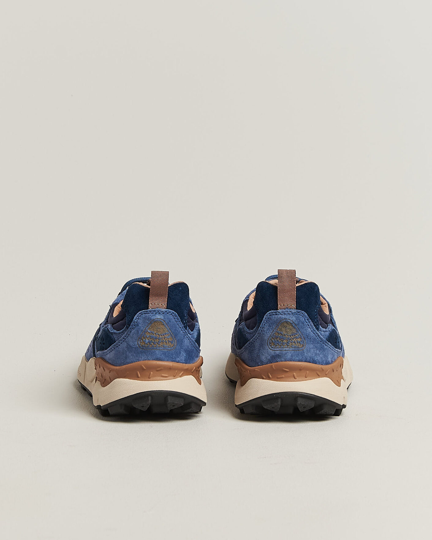 Homme | Baskets | Flower Mountain | Yamano 3 Suede/Nylon Sneaker Navy/Blue