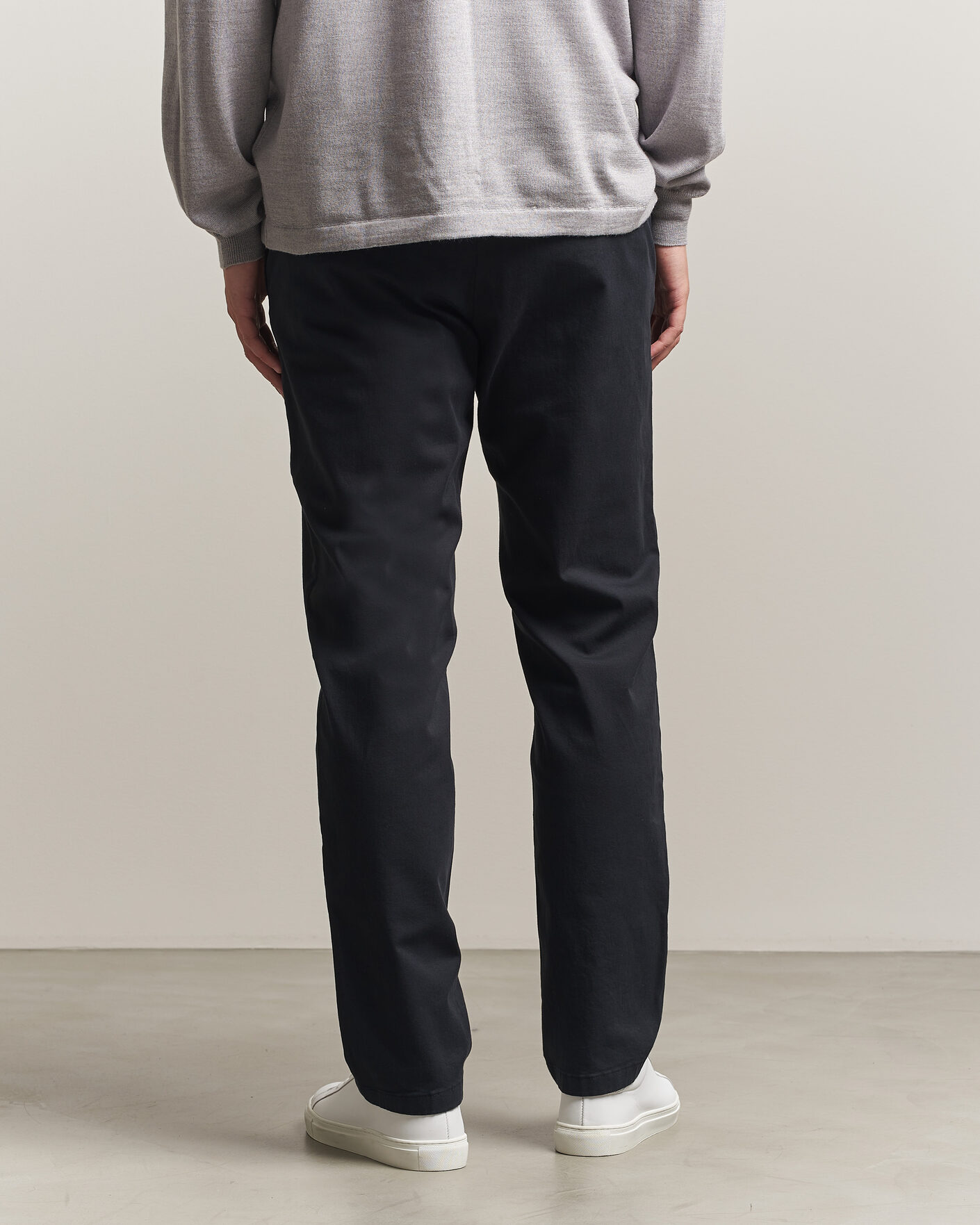 Homme | Pantalons | J.Lindeberg | Chaze Cotton Stretch Pants Black