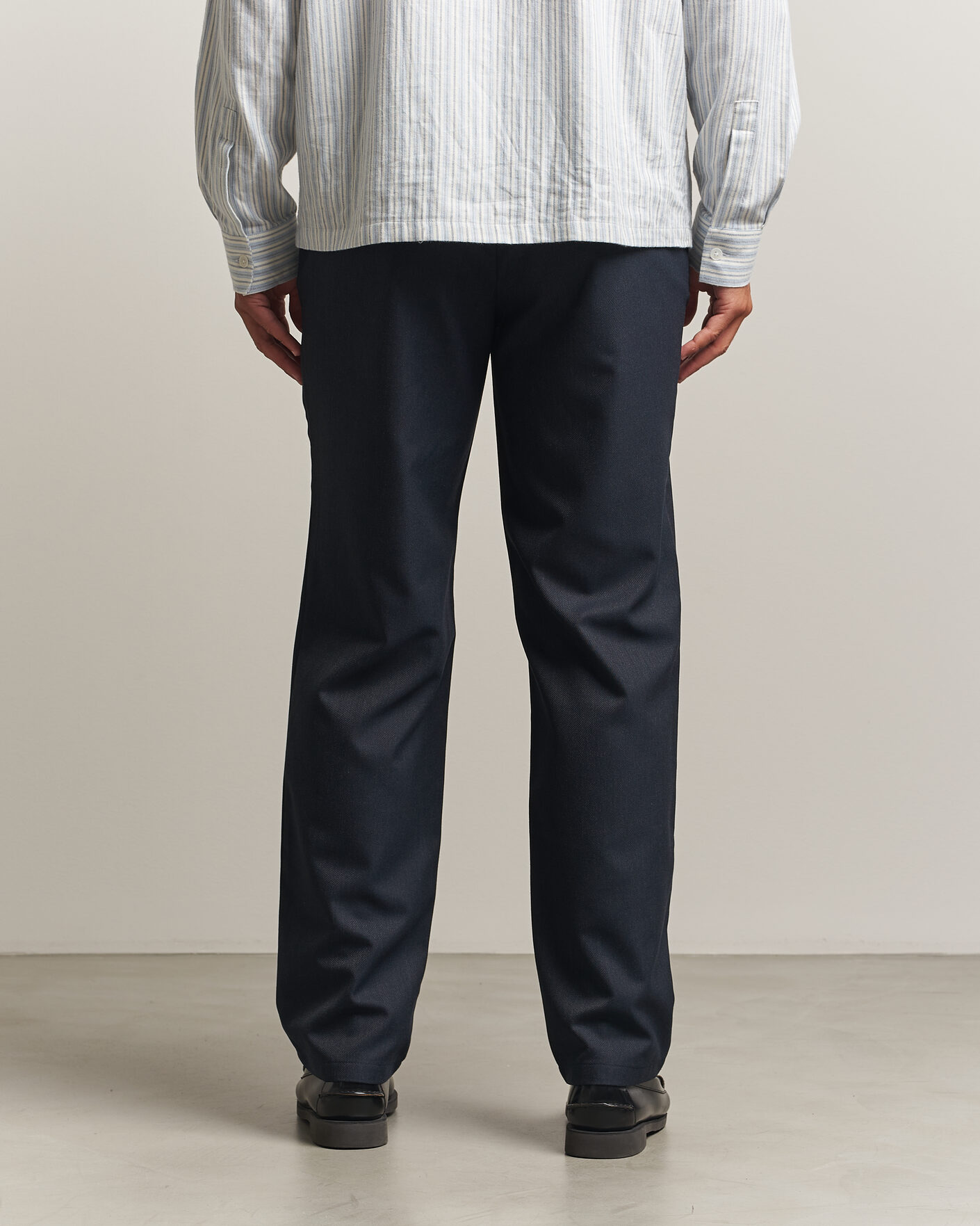 Homme | Pantalons | J.Lindeberg | Logan Brushed Twill Pants JL Navy