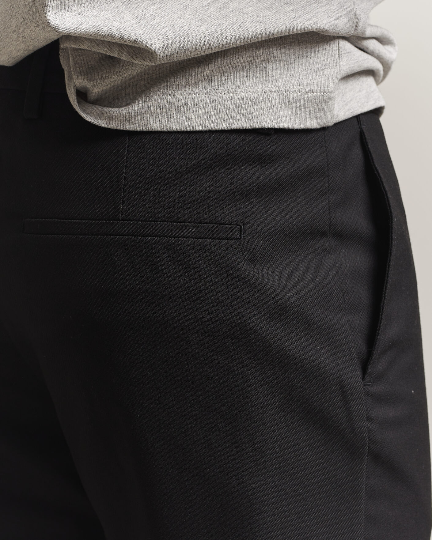Homme | Pantalons | J.Lindeberg | Logan Brushed Twill Pants Black