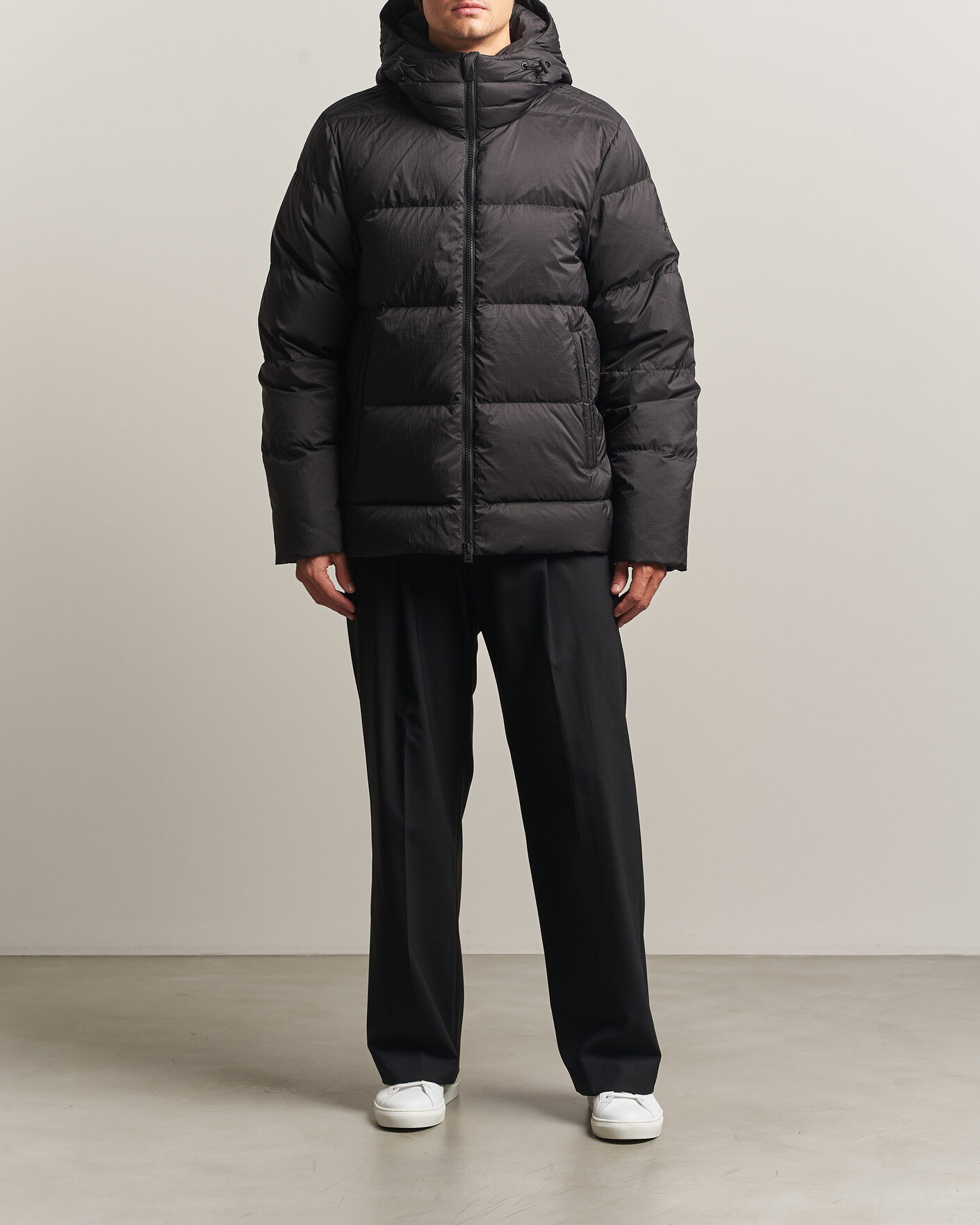 Homme | Manteaux Et Vestes | J.Lindeberg | Daryl Crinkle Down Jacket Black
