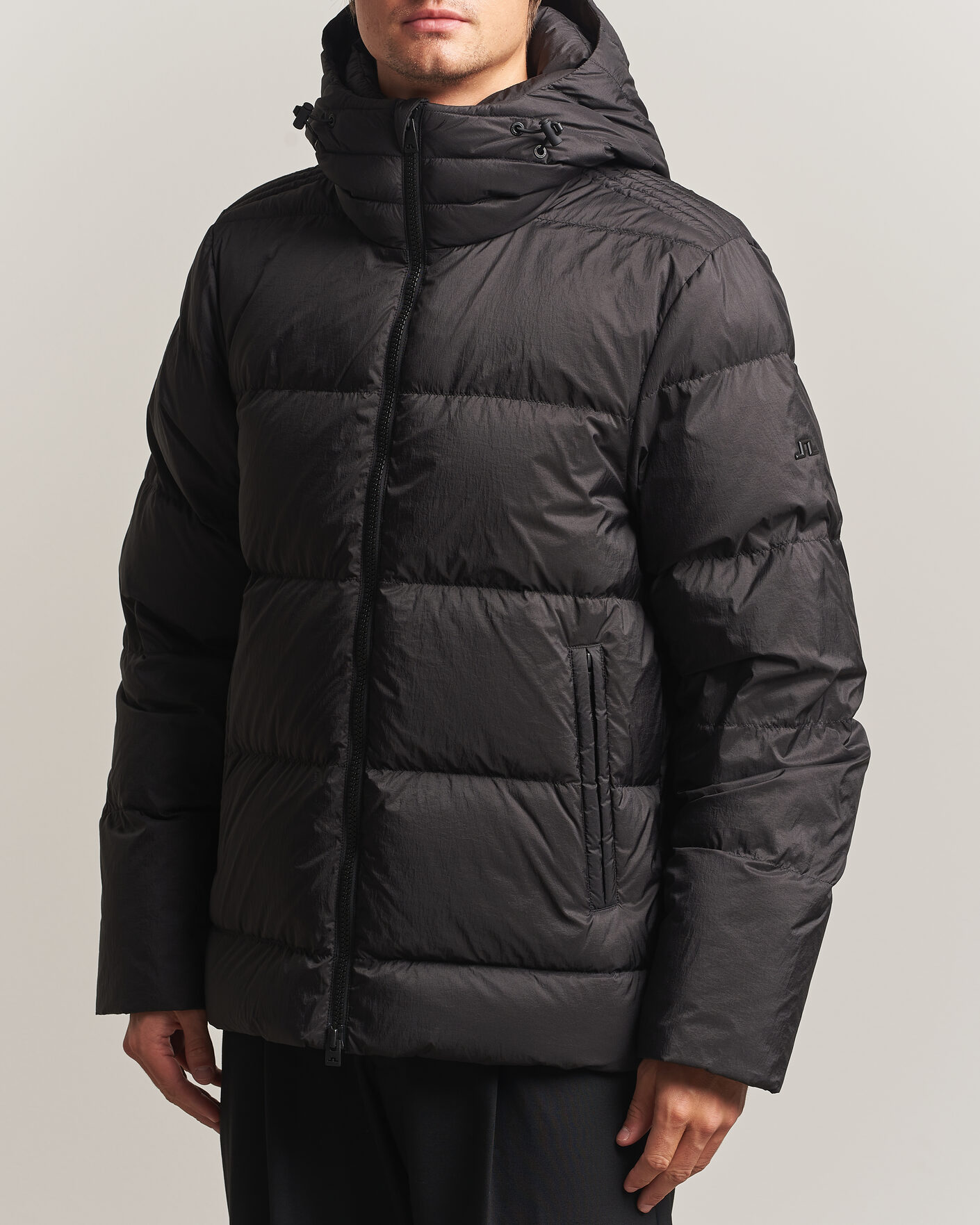 Homme | Manteaux Et Vestes | J.Lindeberg | Daryl Crinkle Down Jacket Black