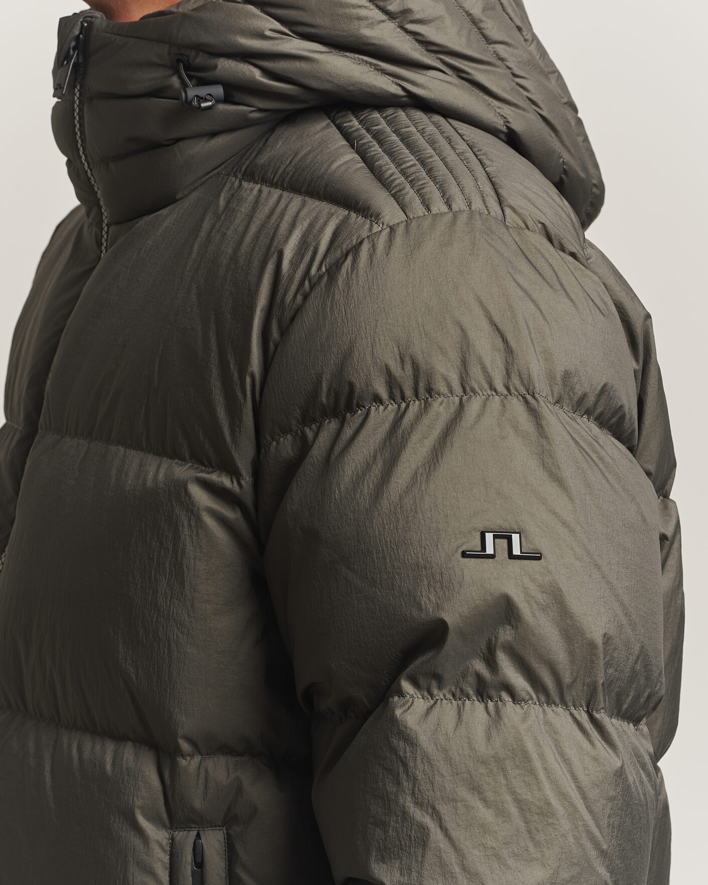 Homme | Manteaux Et Vestes | J.Lindeberg | Daryl Crinkle Down Jacket Chimera Green