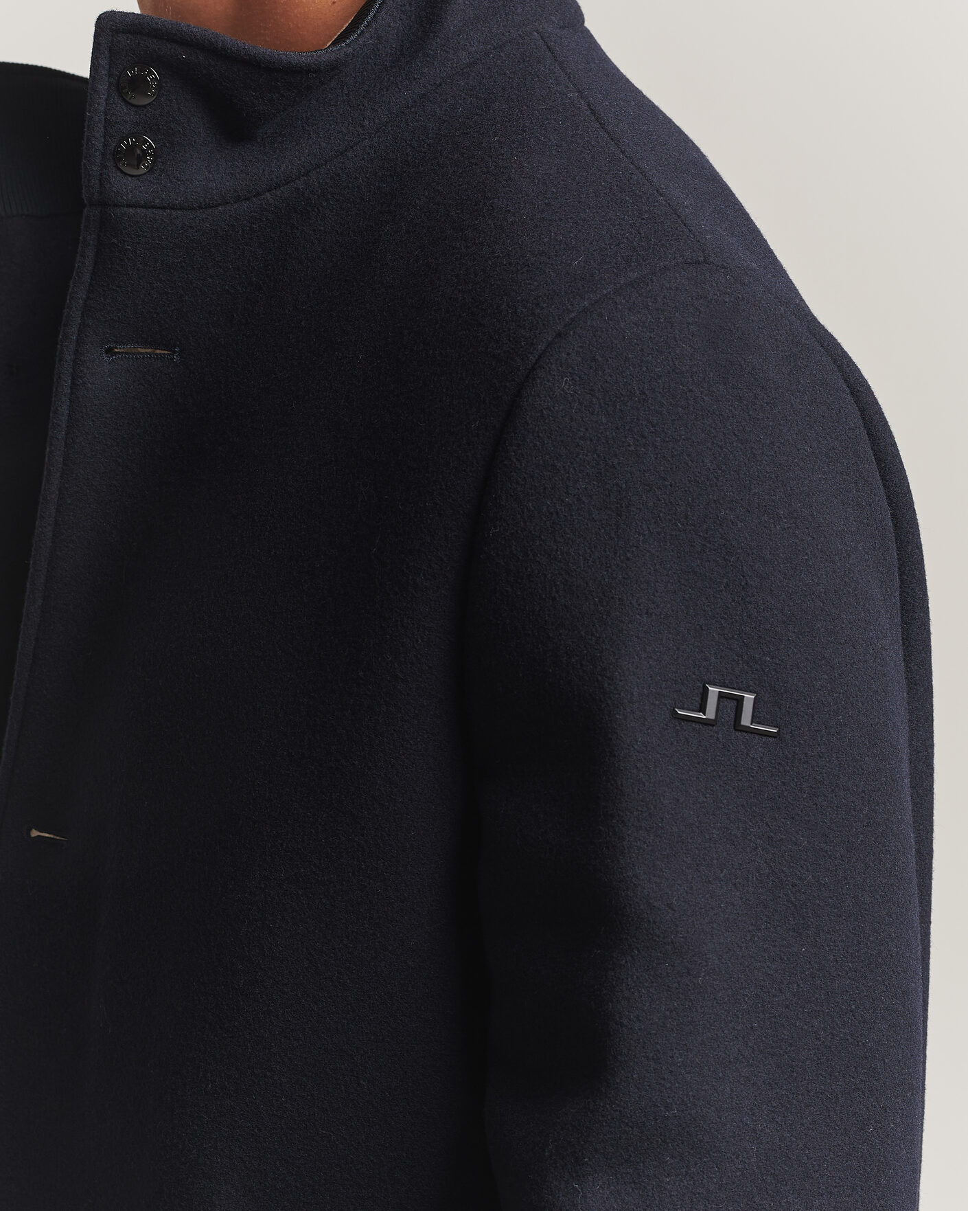 Homme | Manteaux Et Vestes | J.Lindeberg | Lexon Wool Coat JL Navy
