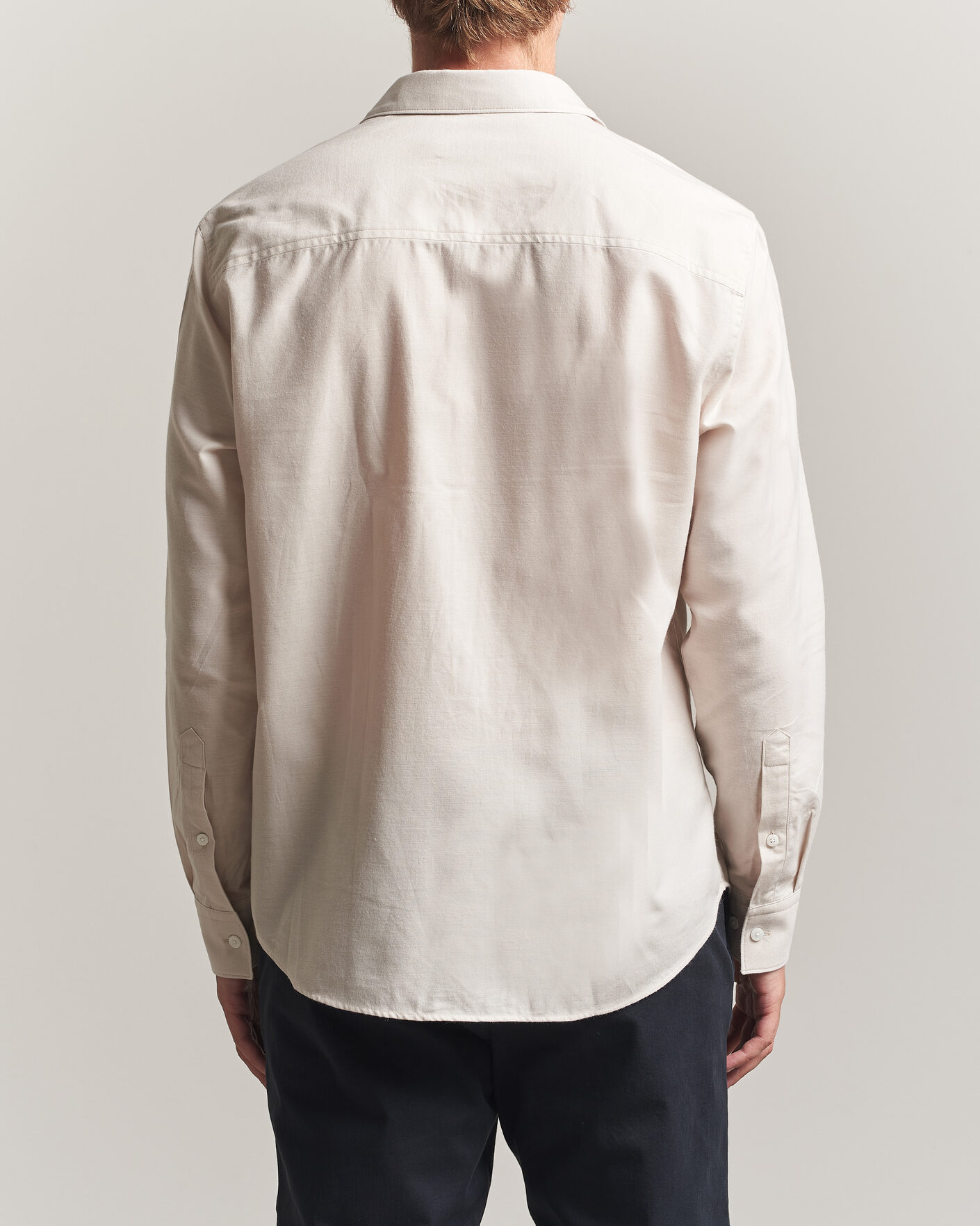 Homme | Chemises | J.Lindeberg | Marlon Flannel Shirt Moonbeam