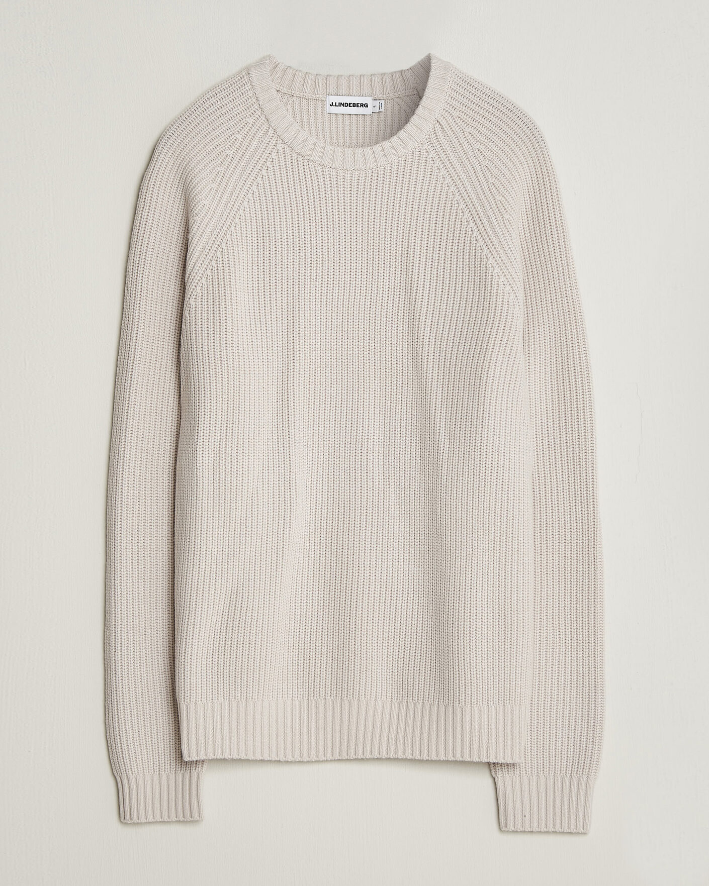 Homme | Pulls Et Tricots | J.Lindeberg | Hallow Wool Blend Knitted Sweater Moonbeam