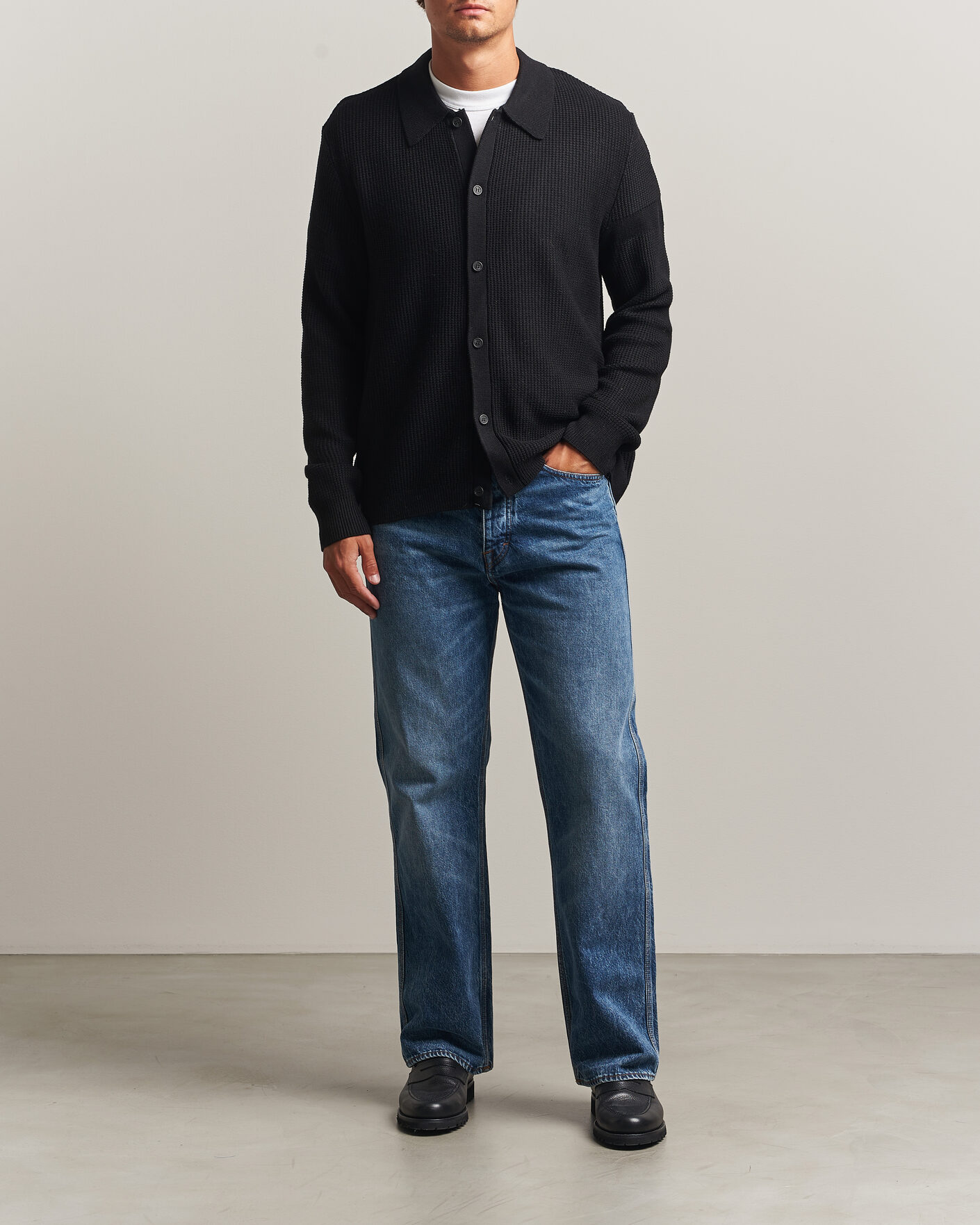 Homme | Pulls Et Tricots | J.Lindeberg | Willem Knitted Cardigan Black