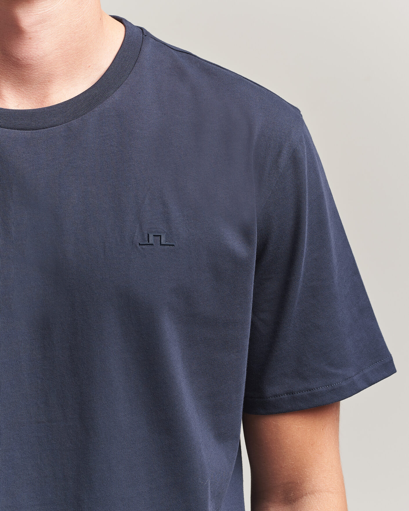 Homme | T-shirts | J.Lindeberg | Alpha Crew Neck T-Shirt JL Navy
