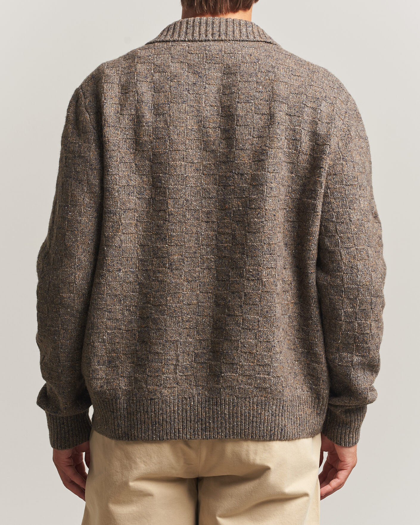 Homme | Pulls Et Tricots | Forét | Area Wool Cardigan Jacket Taupe