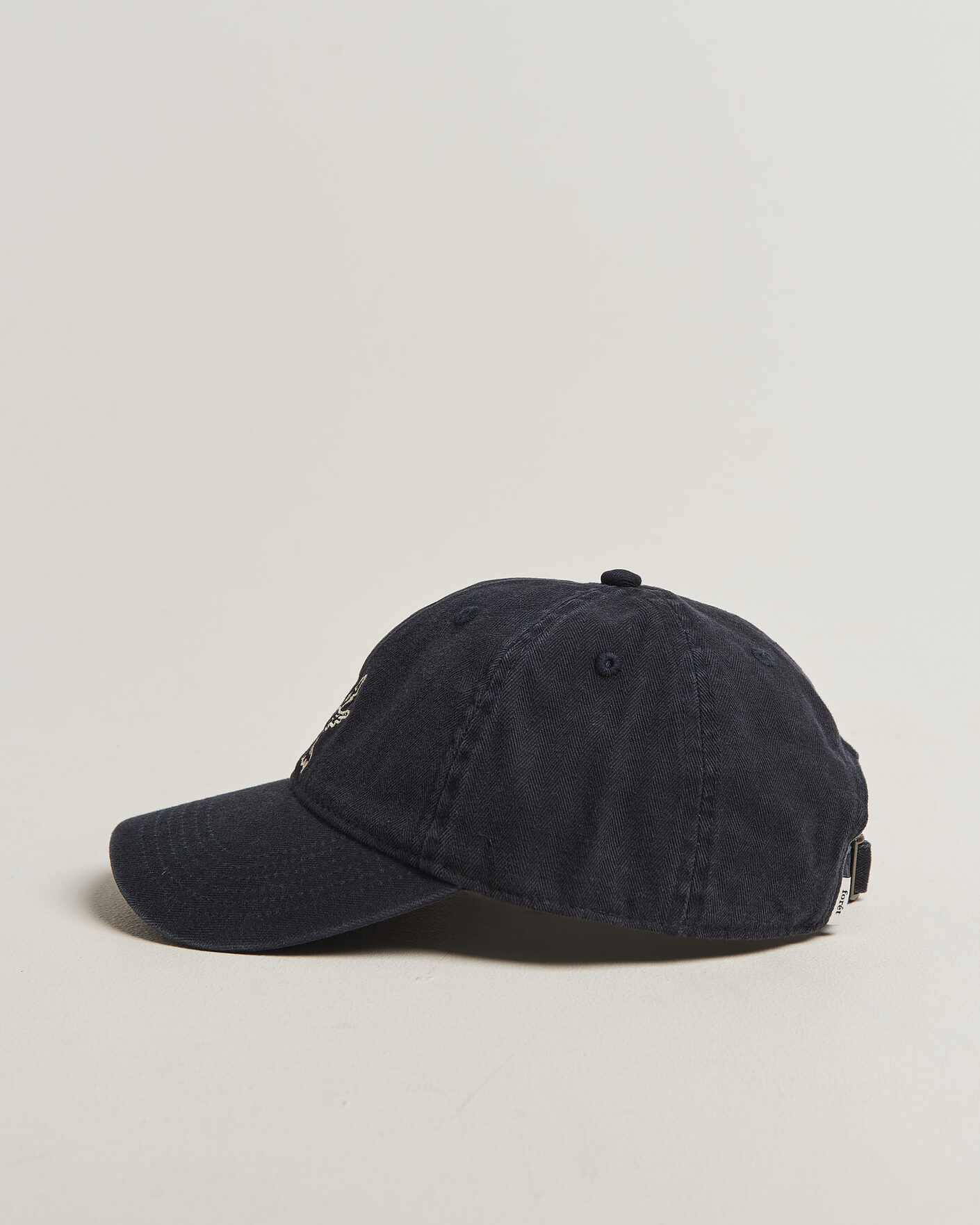 Homme | Bobs Et Casquettes | Forét | Bird Washed Herringbone Cap Navy