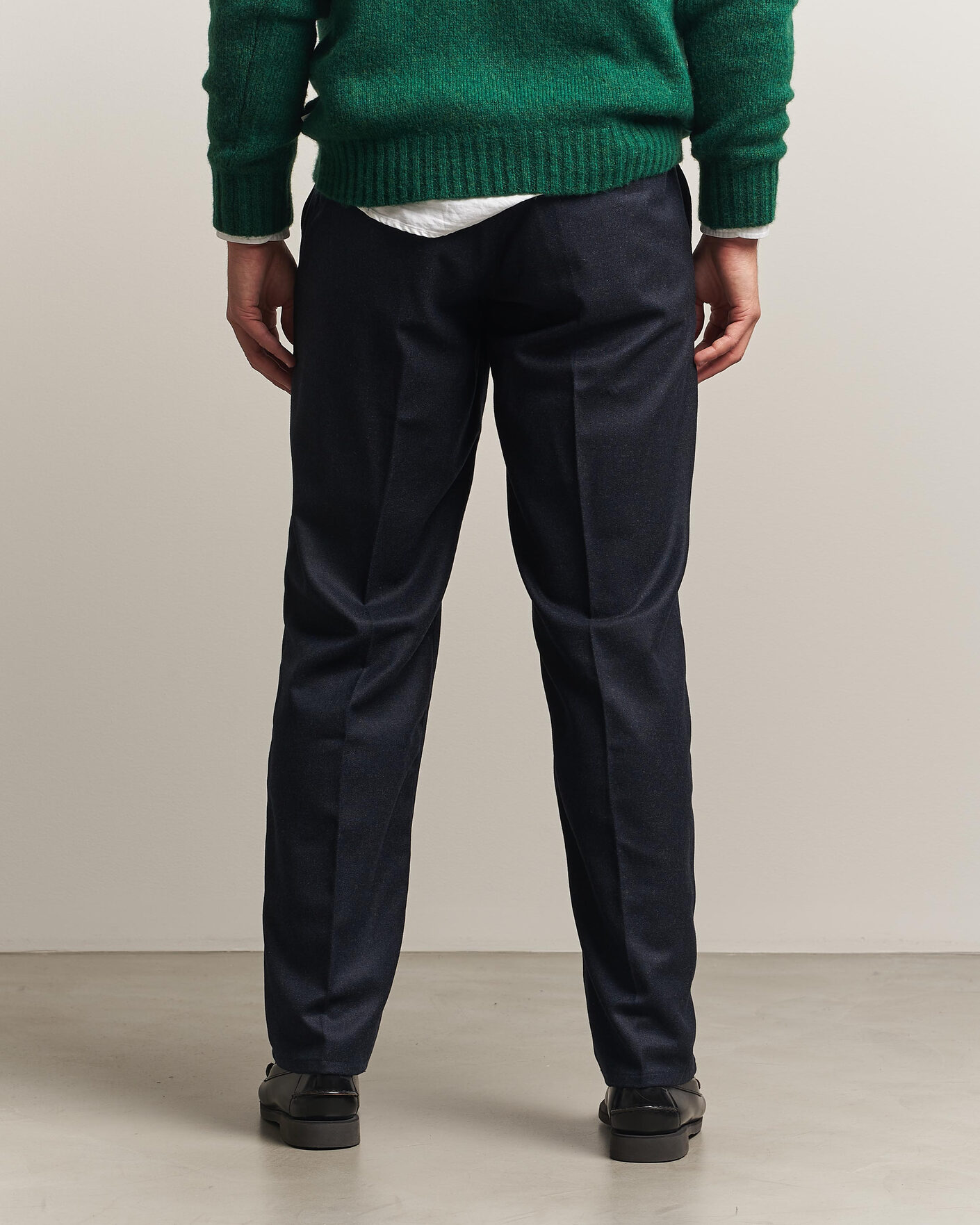 Homme | Pantalons | Forét | Clay Wool Pants Navy