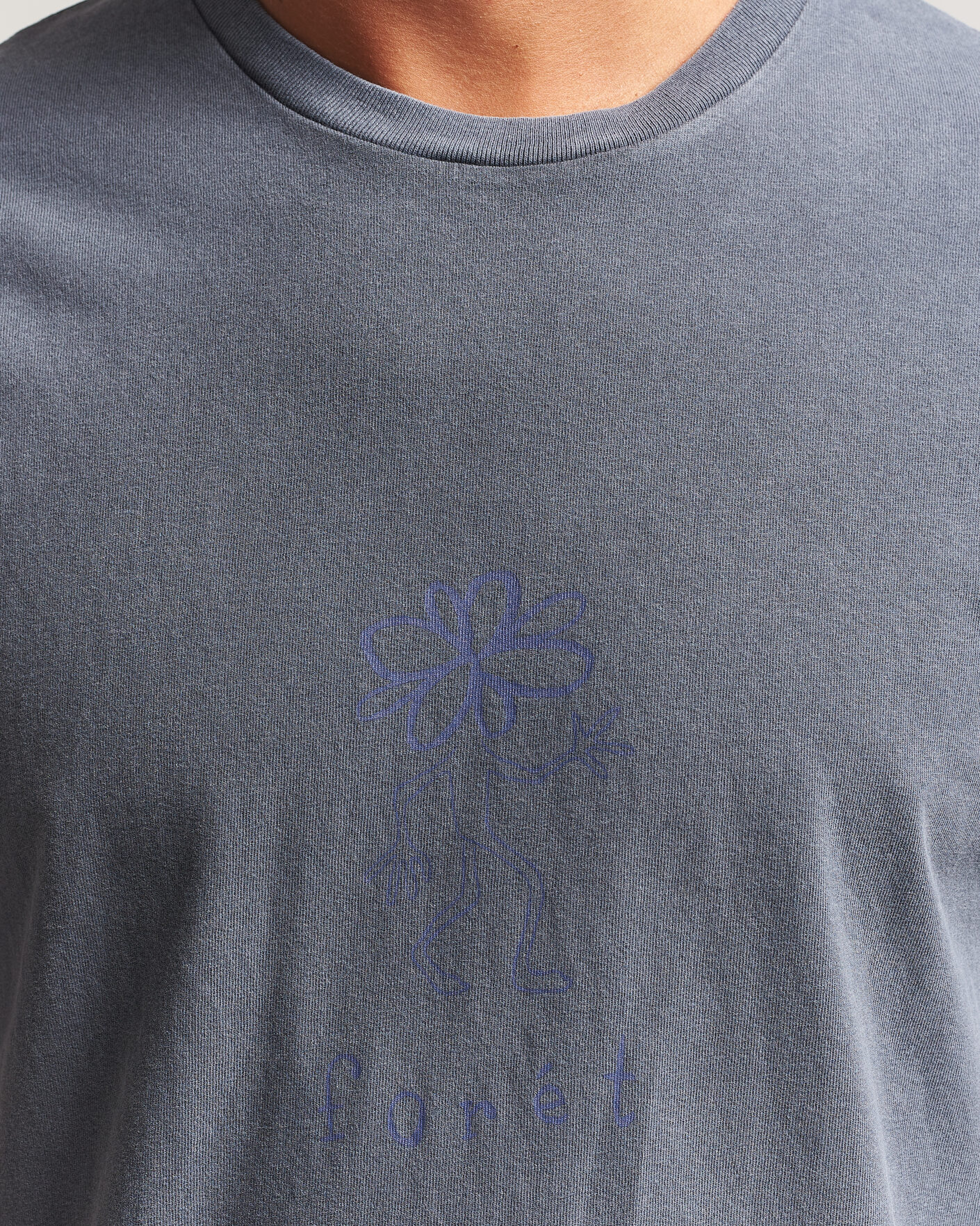Homme | T-shirts | Forét | Clover T-Shirt Navy