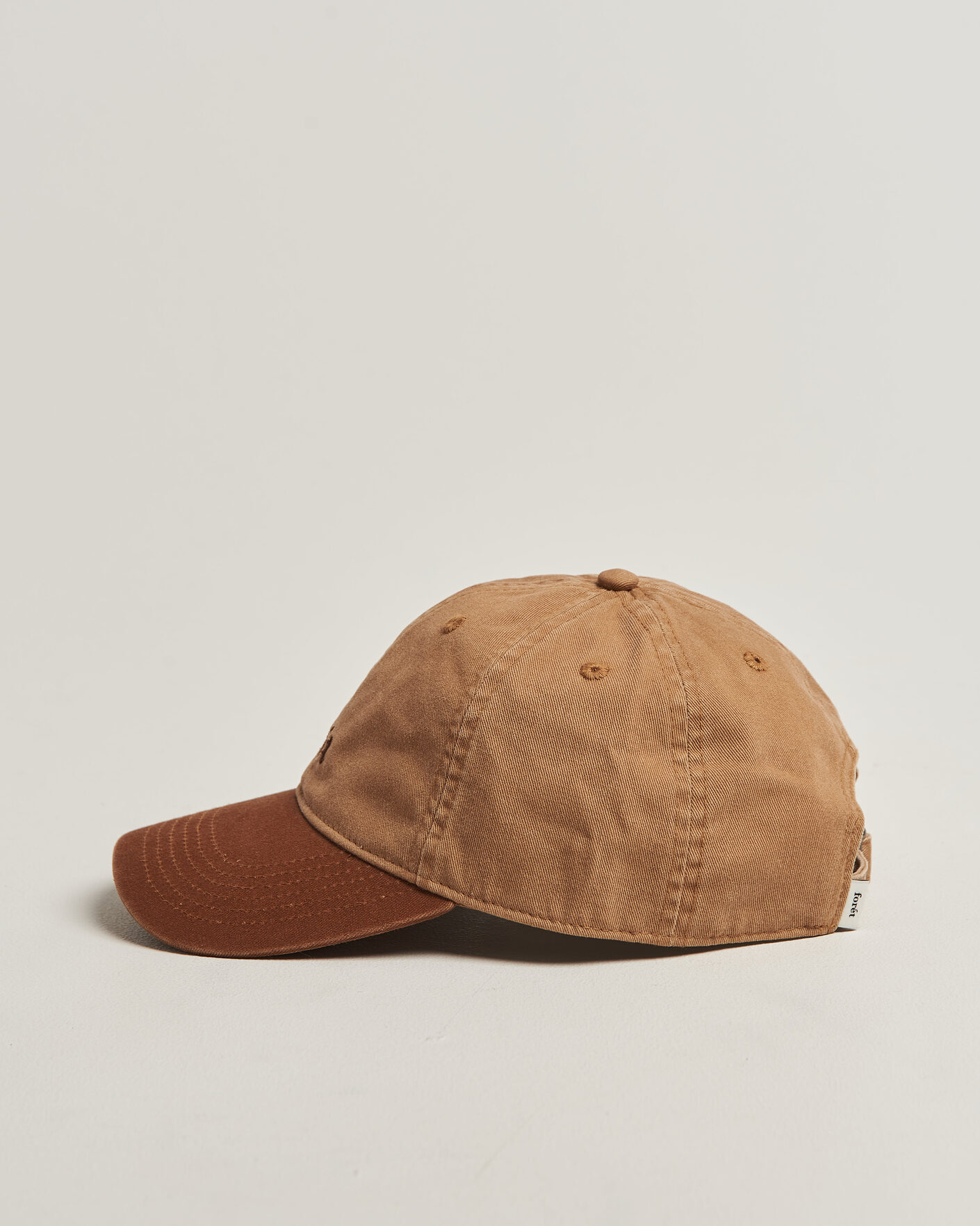 Homme | Bobs Et Casquettes | Forét | Hawk Washed 2-Tone Cap Khaki/Brown
