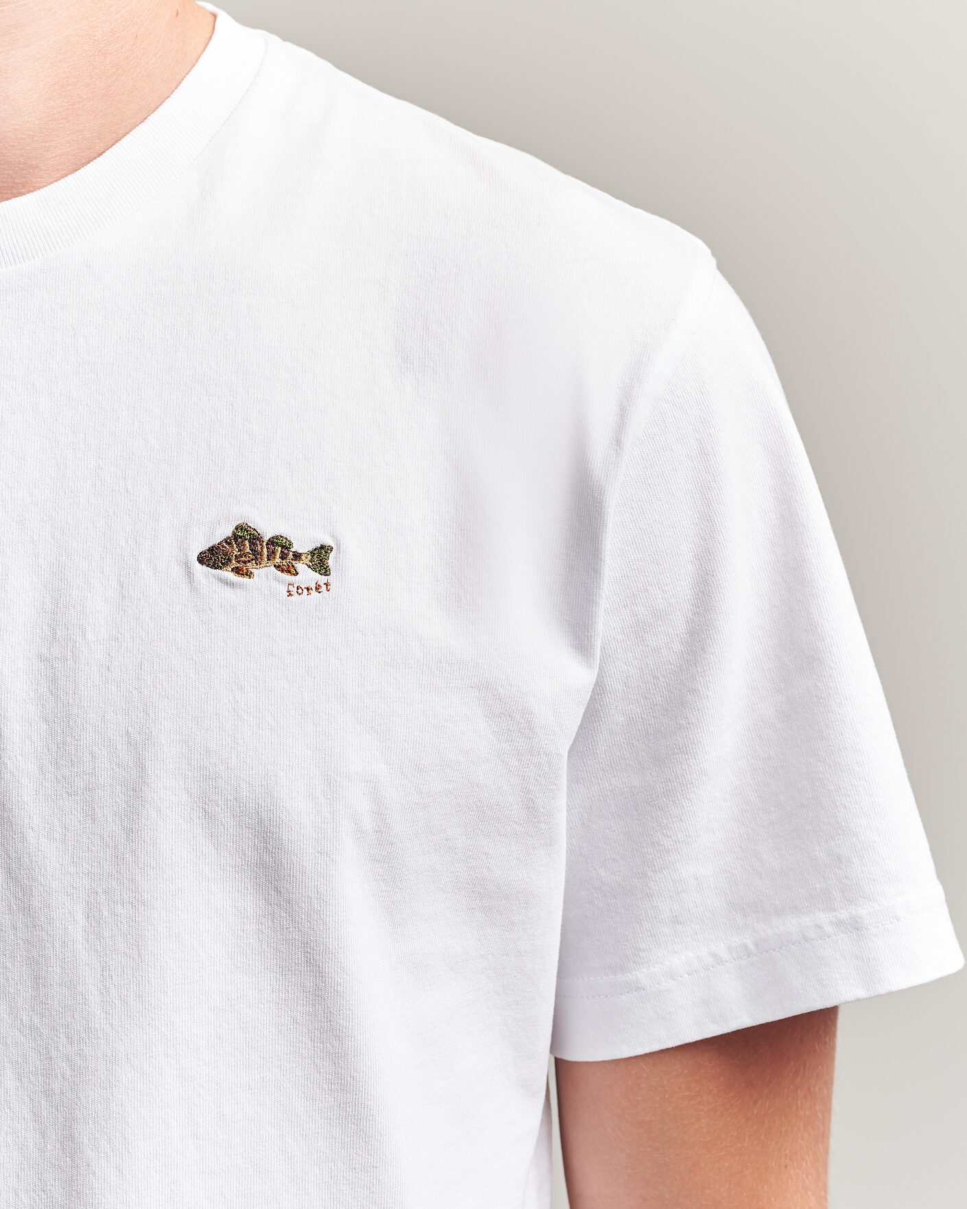 Homme | T-shirts | Forét | Perch T-Shirt White