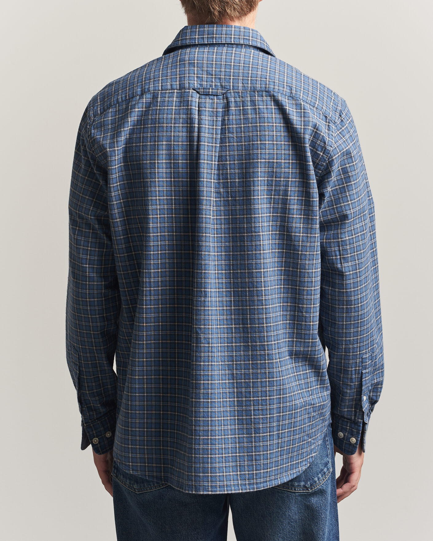 Homme | Chemises | Forét | Ridge Flannel Check Shirt Navy