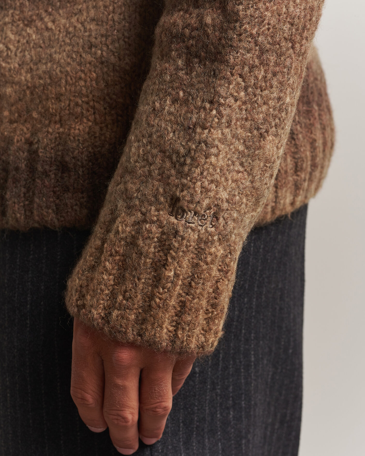 Homme | Pulls Et Tricots | Forét | Space Yarn Crew Neck Brown