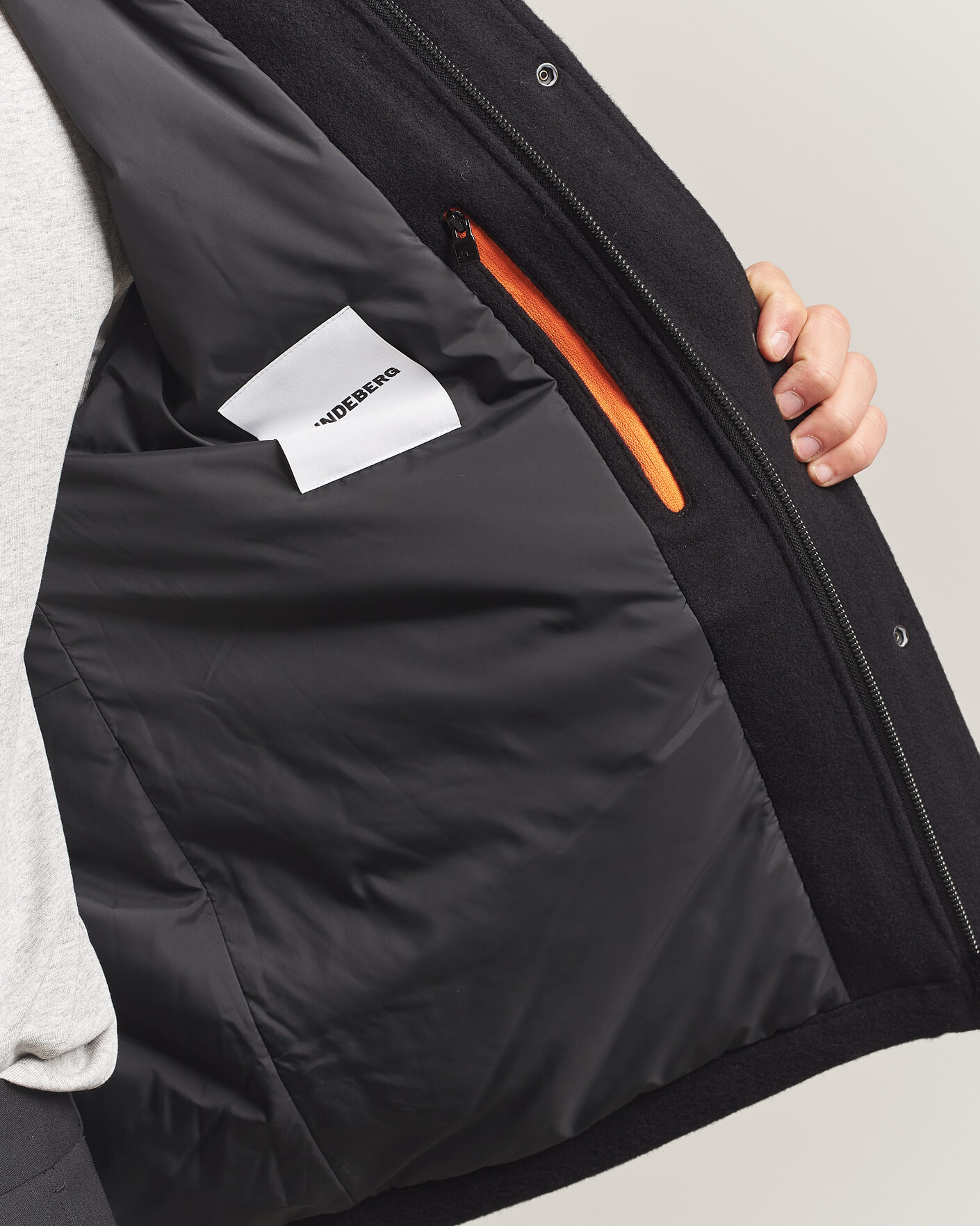 Homme | Manteaux Et Vestes | J.Lindeberg | Bailey Wool Field Jacket Black