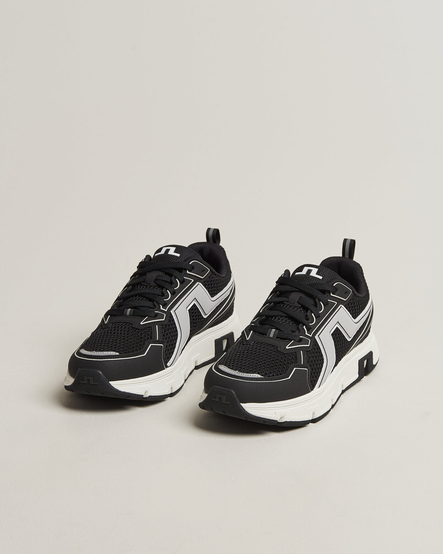 Homme | Baskets | J.Lindeberg | Vent 500 Sport Running Sneaker Black