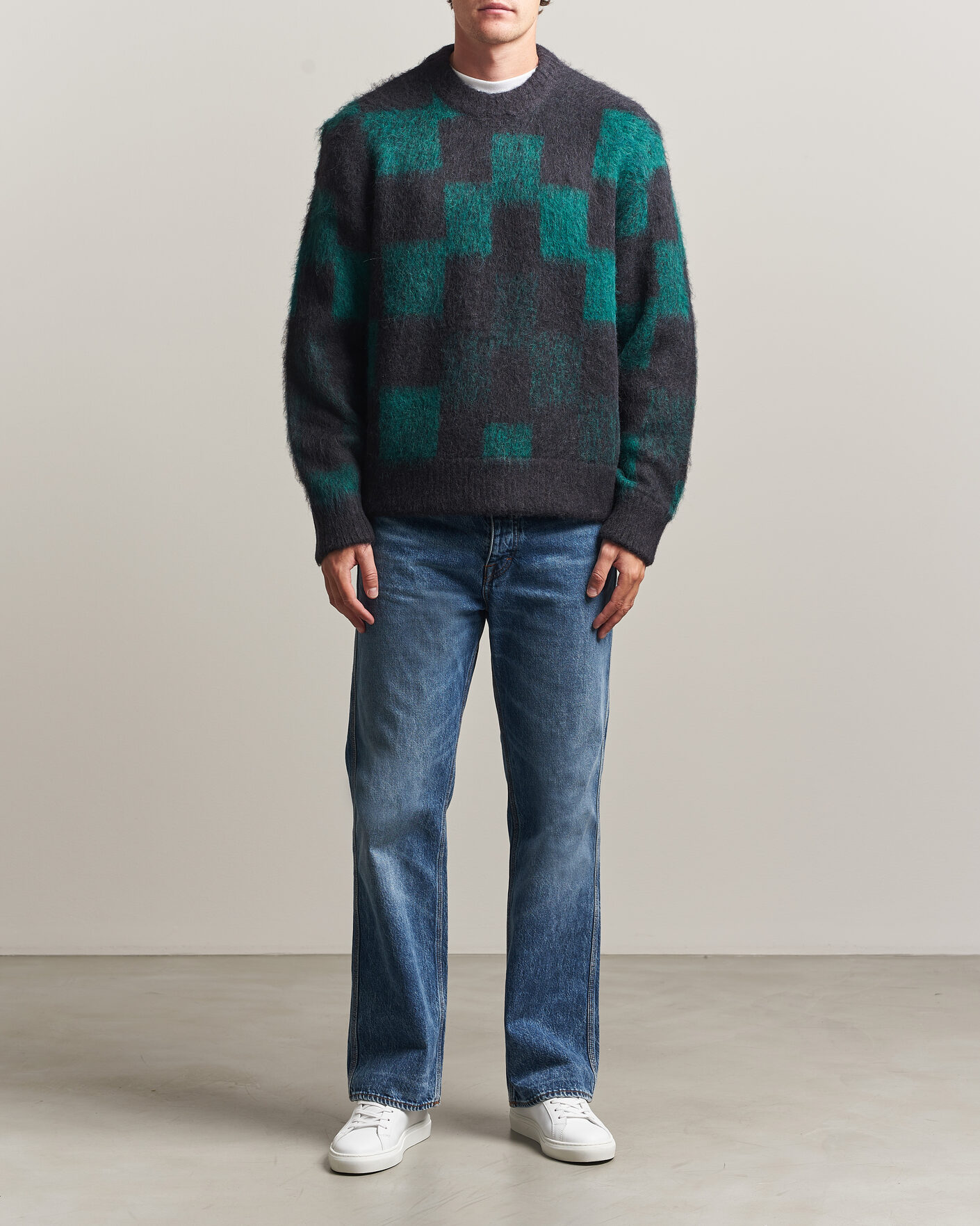 Homme | Pulls Et Tricots | J.Lindeberg | Hank Graphic Knitted Sweater Forest Biome