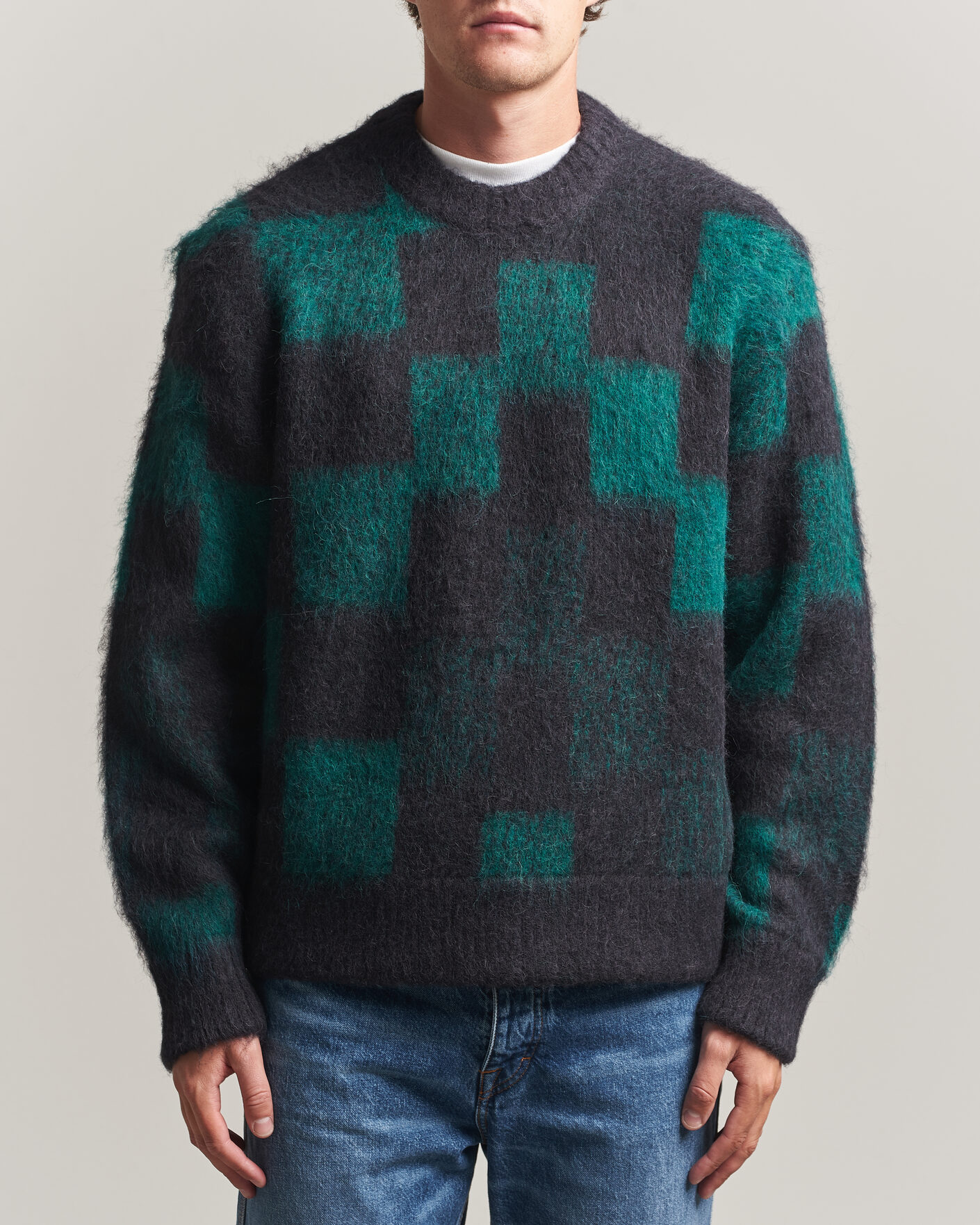 Homme | Pulls Et Tricots | J.Lindeberg | Hank Graphic Knitted Sweater Forest Biome