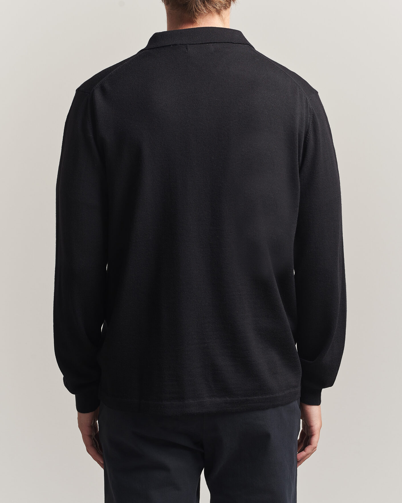 Homme | Pulls Et Tricots | J.Lindeberg | Kaleb Merino Full Zip Black