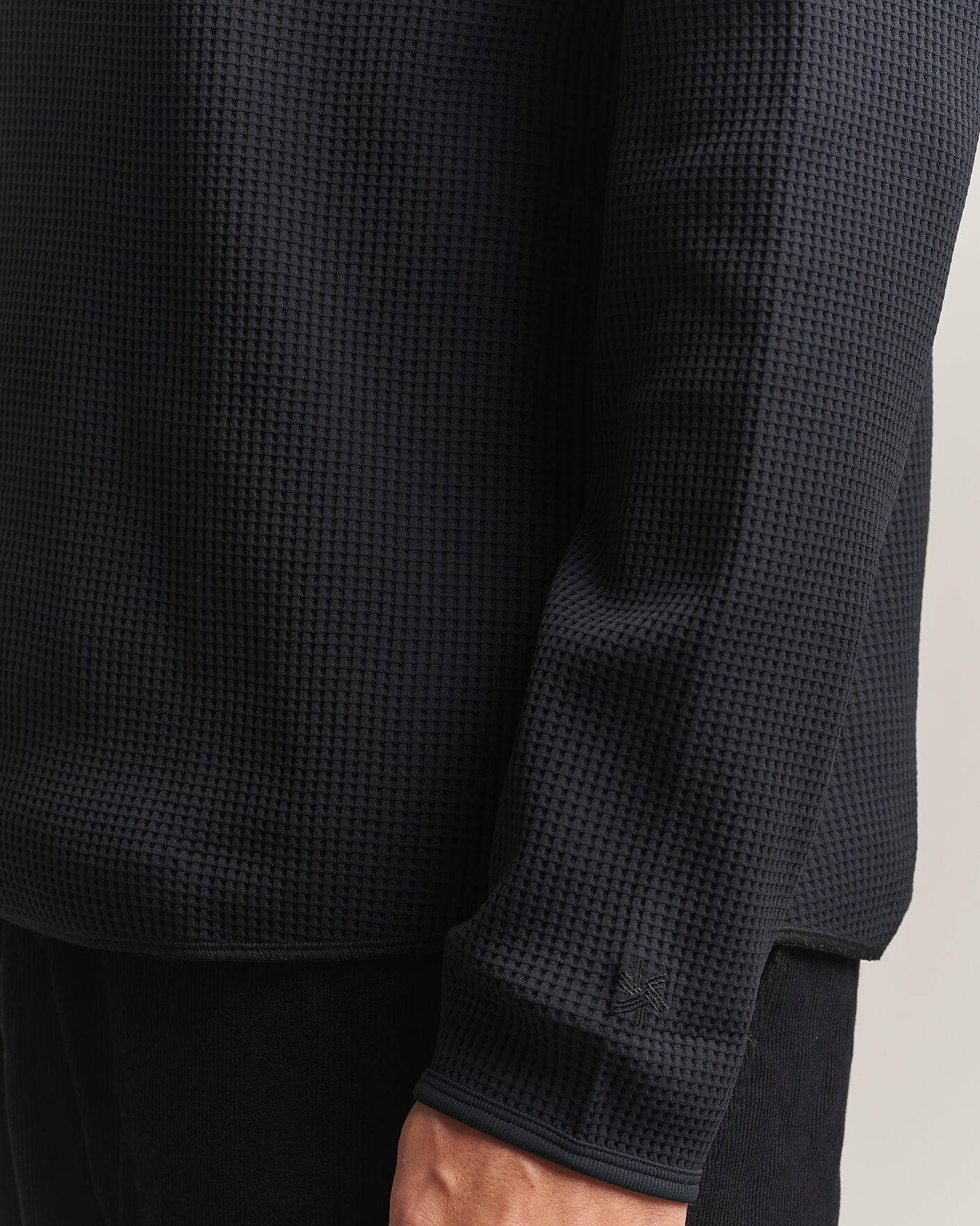 Homme | T-shirts | Goldwin | WF Light Long Sleeve T-Shirt Black