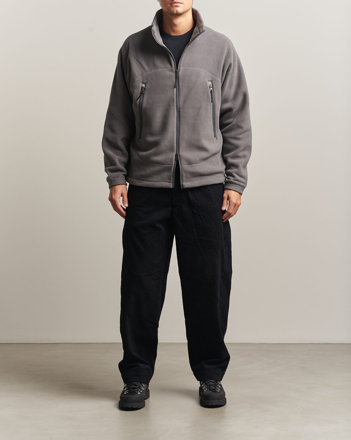 Homme | Pulls Et Tricots | Goldwin | Polartec Fleece Jacket Lunar Gray