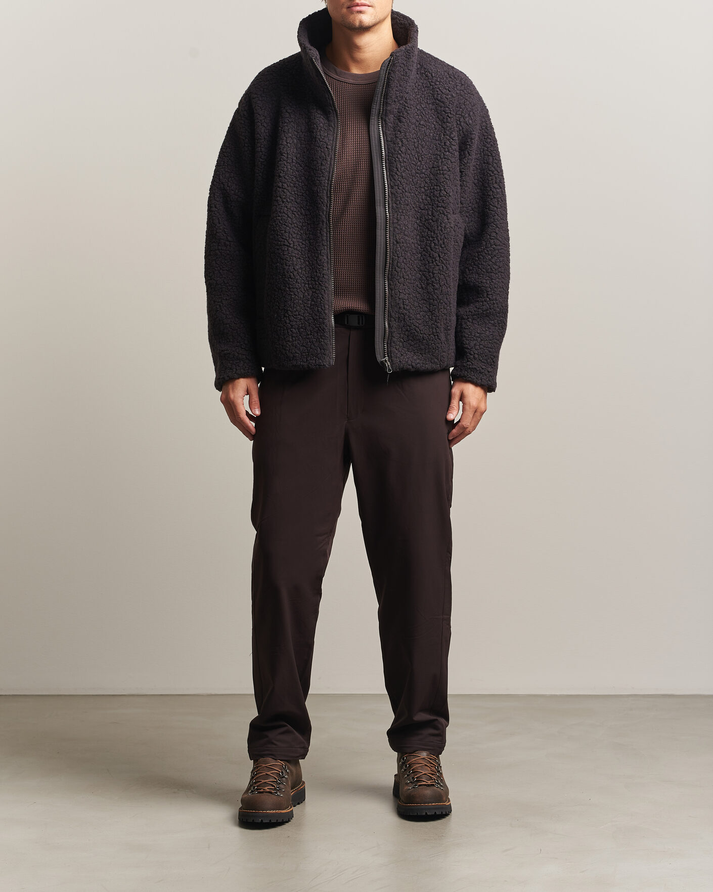Homme | Pulls Et Tricots | Goldwin | Deep Pile Fleece Jacket Espresso