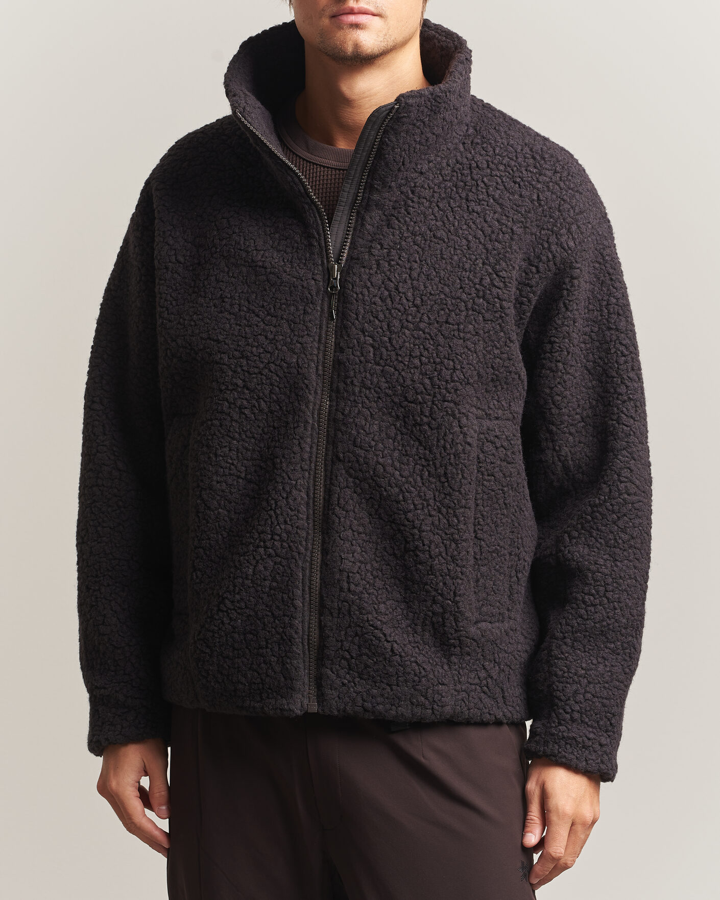 Homme | Pulls Et Tricots | Goldwin | Deep Pile Fleece Jacket Espresso