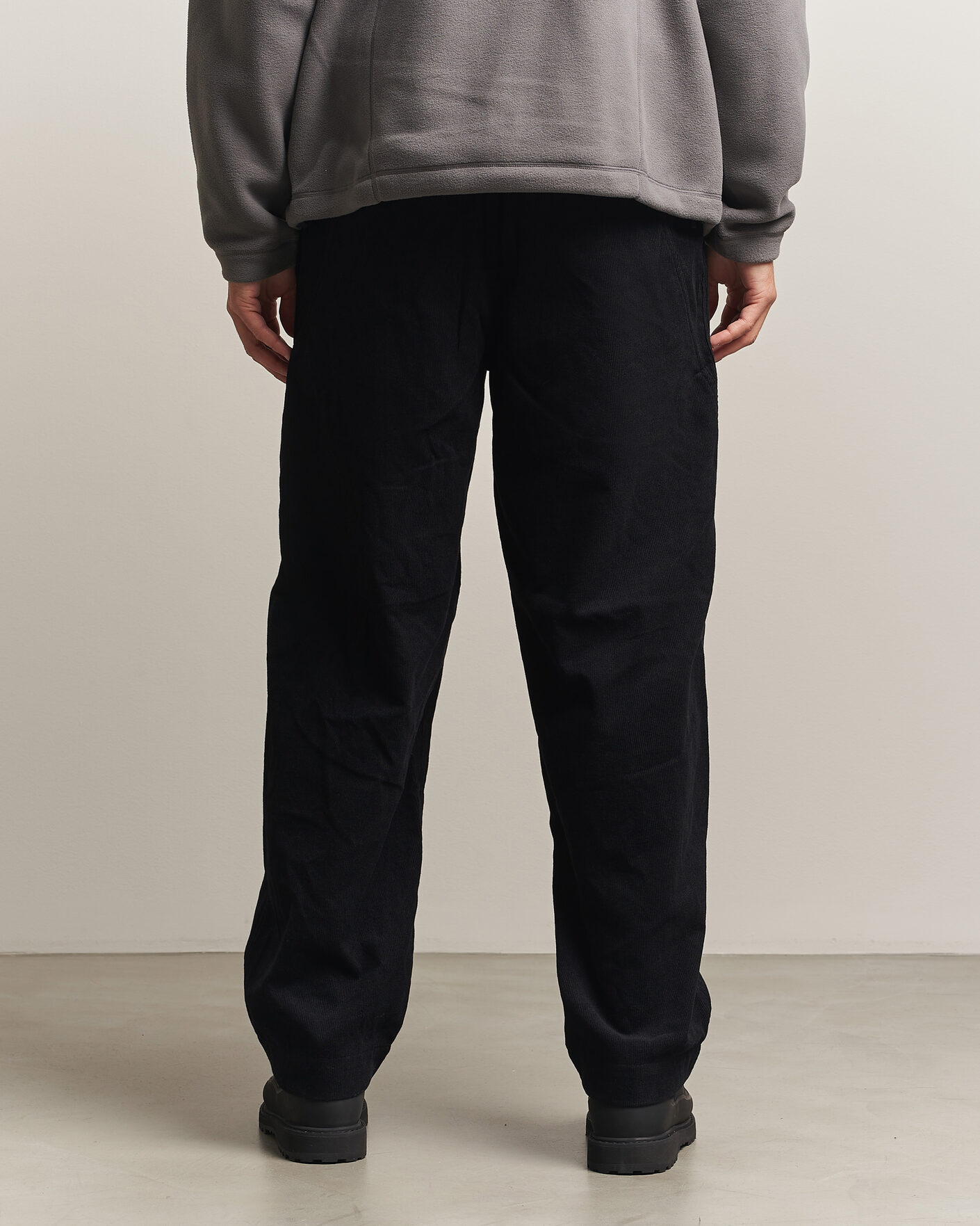 Homme | Pantalons | Goldwin | Corduroy Straight Pants Black