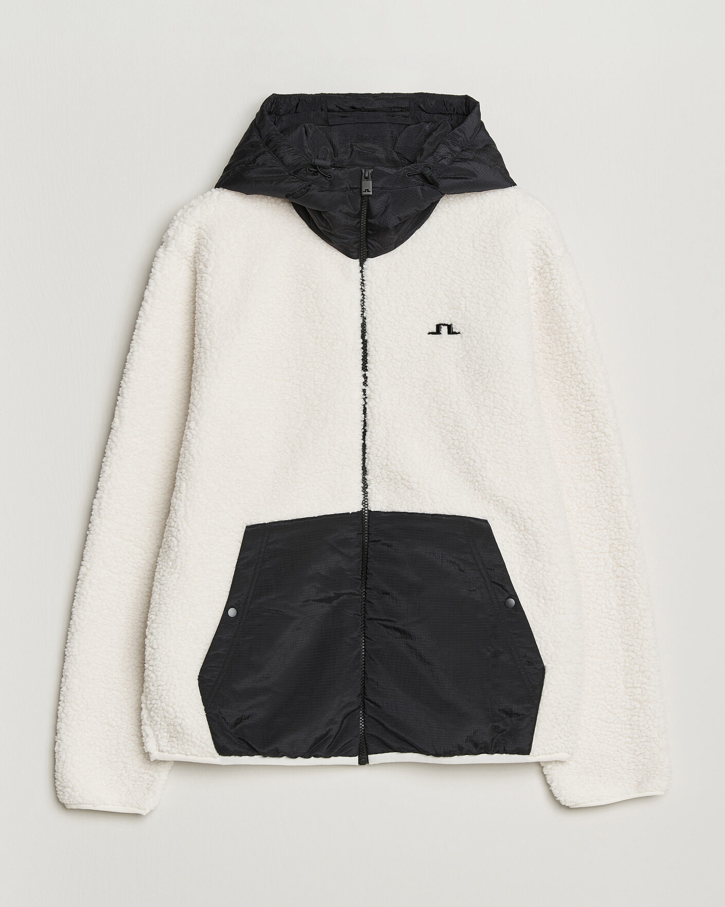Homme | Pulls Et Tricots | J.Lindeberg | Varek Hybrid Hooded Full Zip Tofu