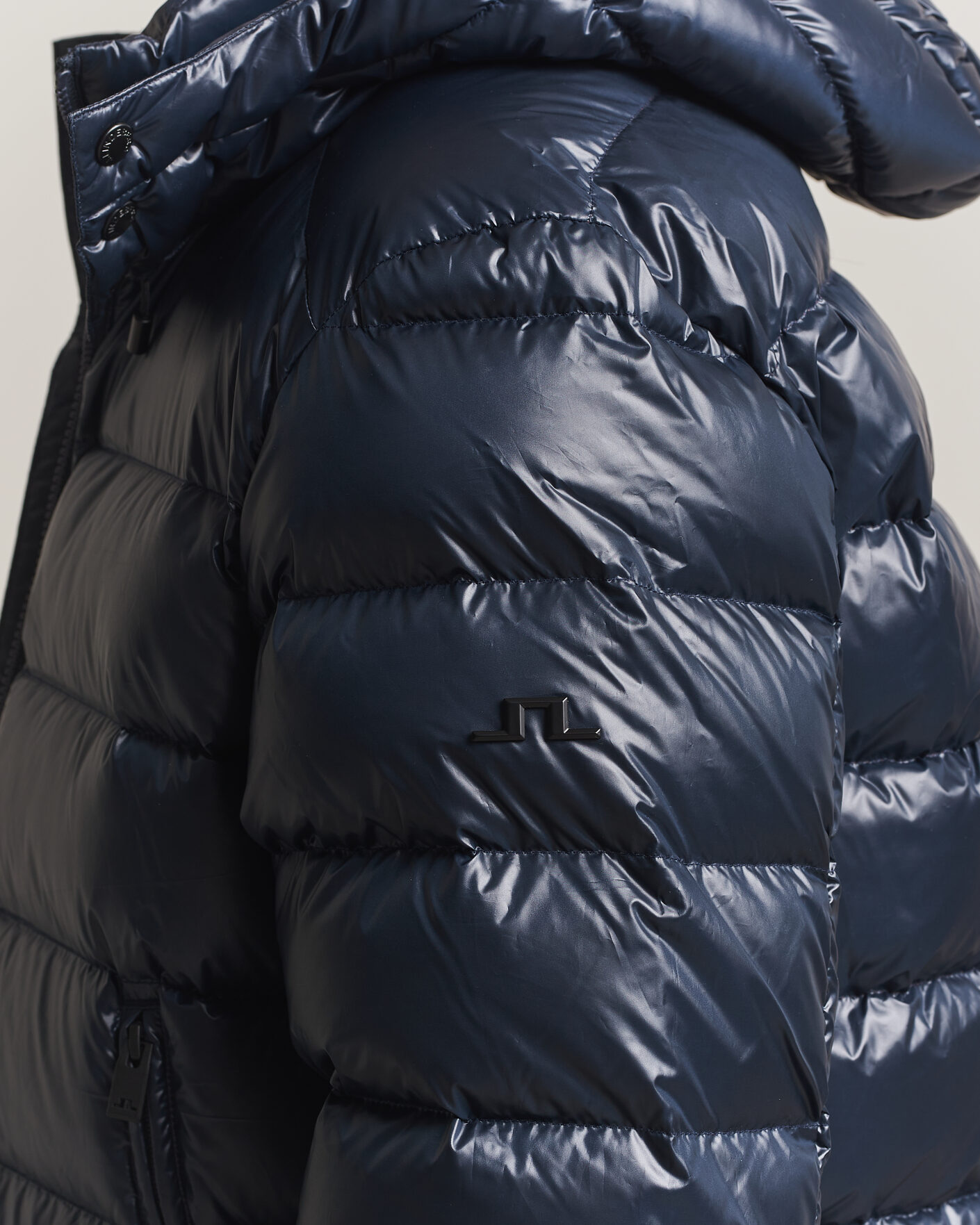 Homme | Manteaux Et Vestes | J.Lindeberg | Creek Light Hooded Down Jacket JL Navy