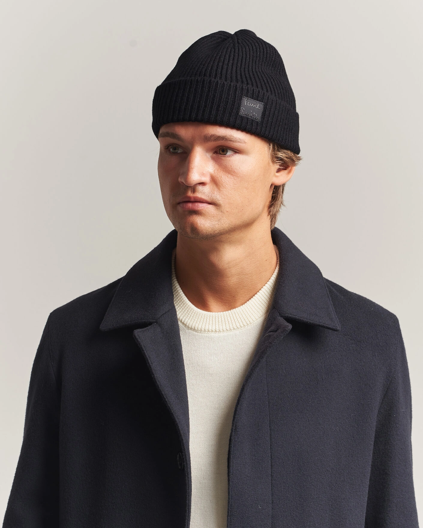 Homme | Bonnets | Paul Smith | Cashmere Beanie Black