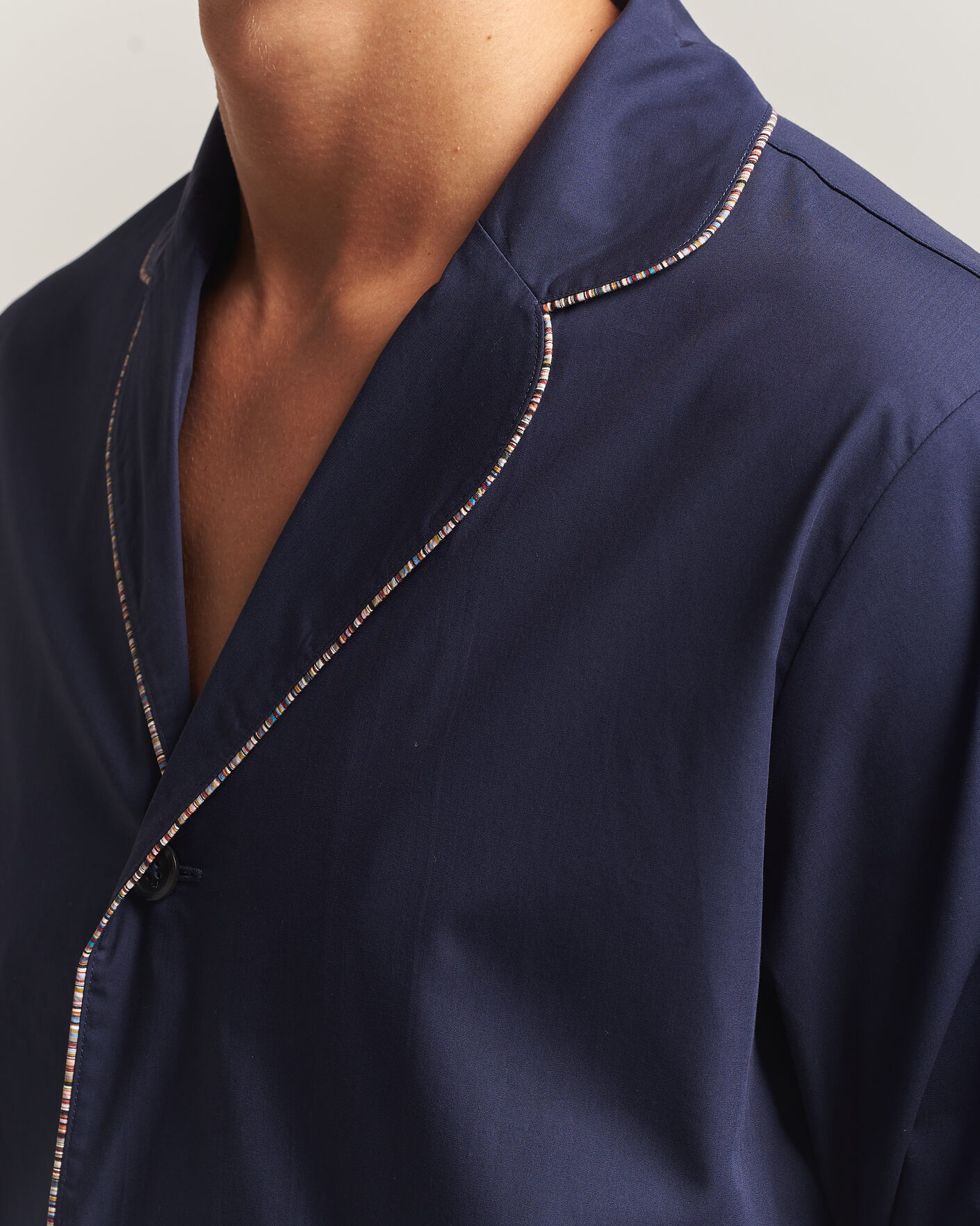 Homme | Peignoirs Et Pyjamas | Paul Smith | Signature Piped Pyjama Set Navy