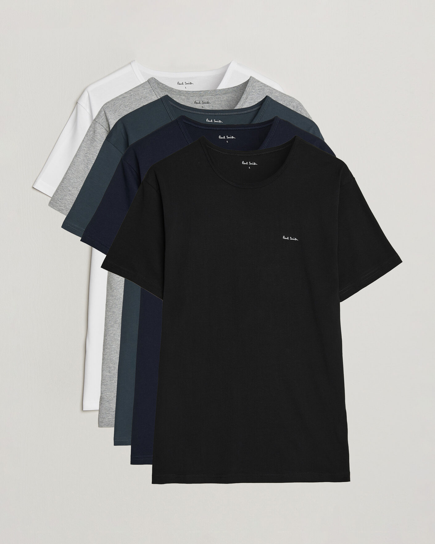 Homme | T-shirts | Paul Smith | 5-Pack Crew Neck T-Shirt Multi