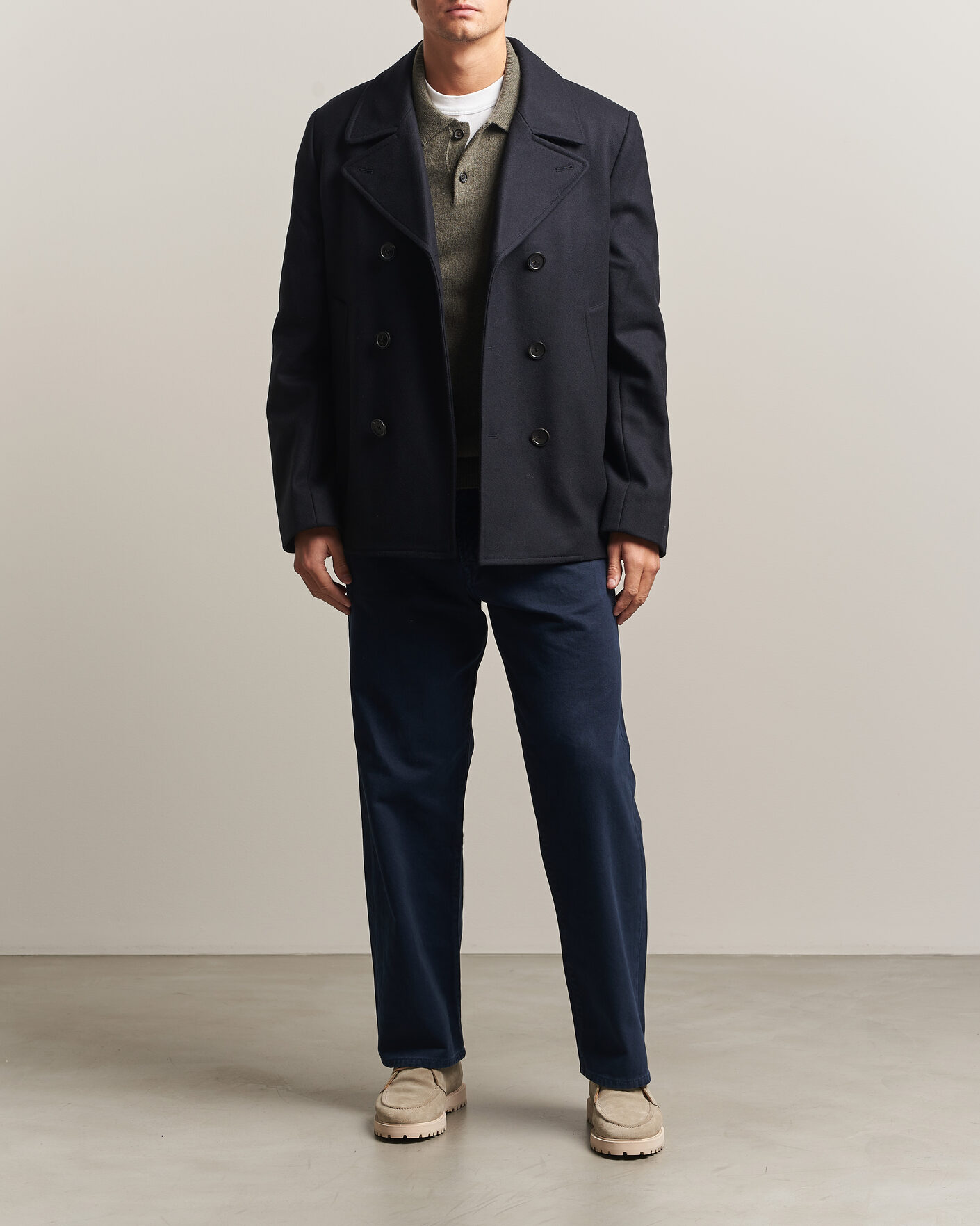 Homme | Manteaux Et Vestes | PS Paul Smith | Wool Peacoat Navy