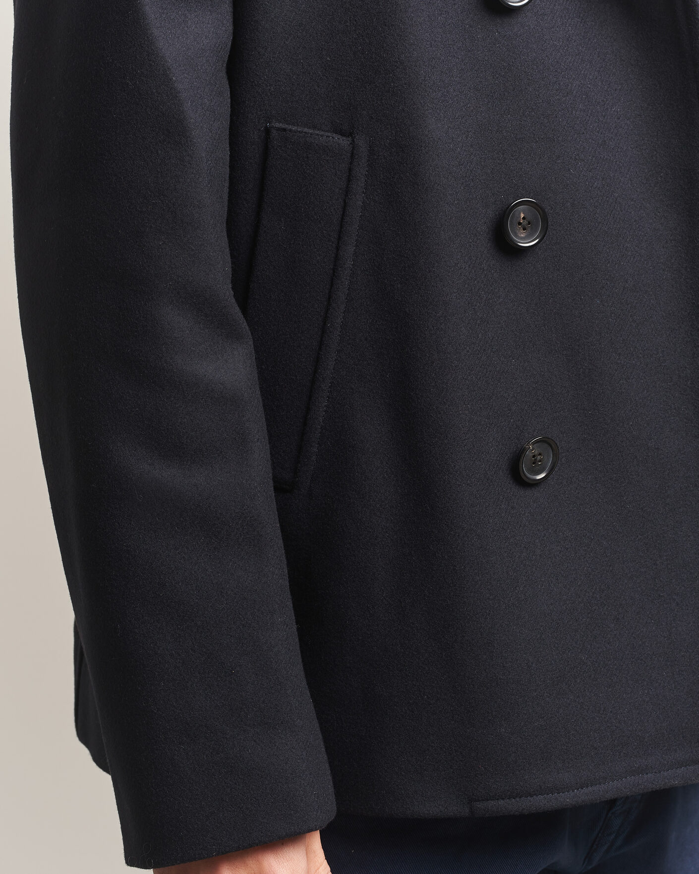 Homme | Manteaux Et Vestes | PS Paul Smith | Wool Peacoat Navy