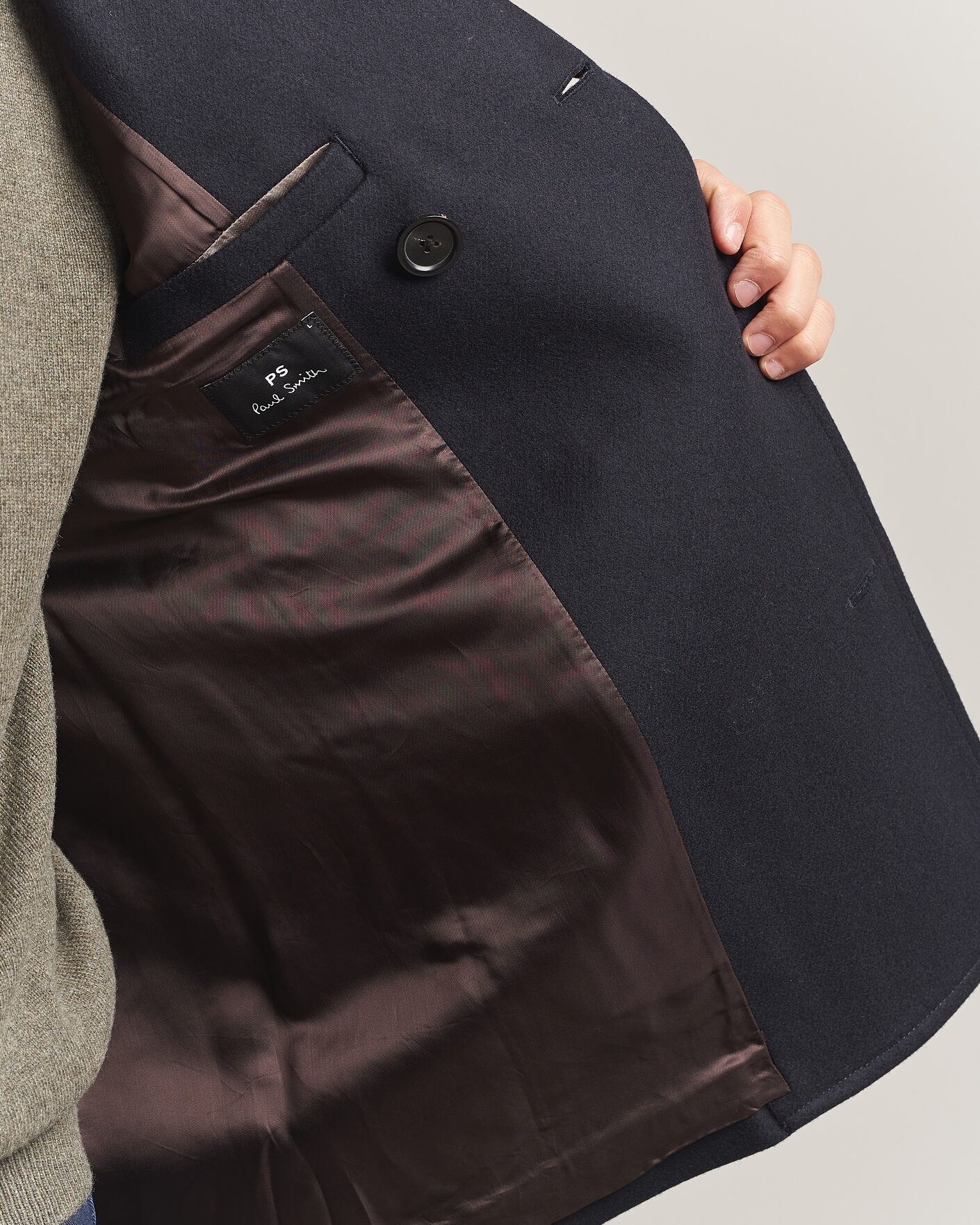 Homme | Manteaux Et Vestes | PS Paul Smith | Wool Peacoat Navy