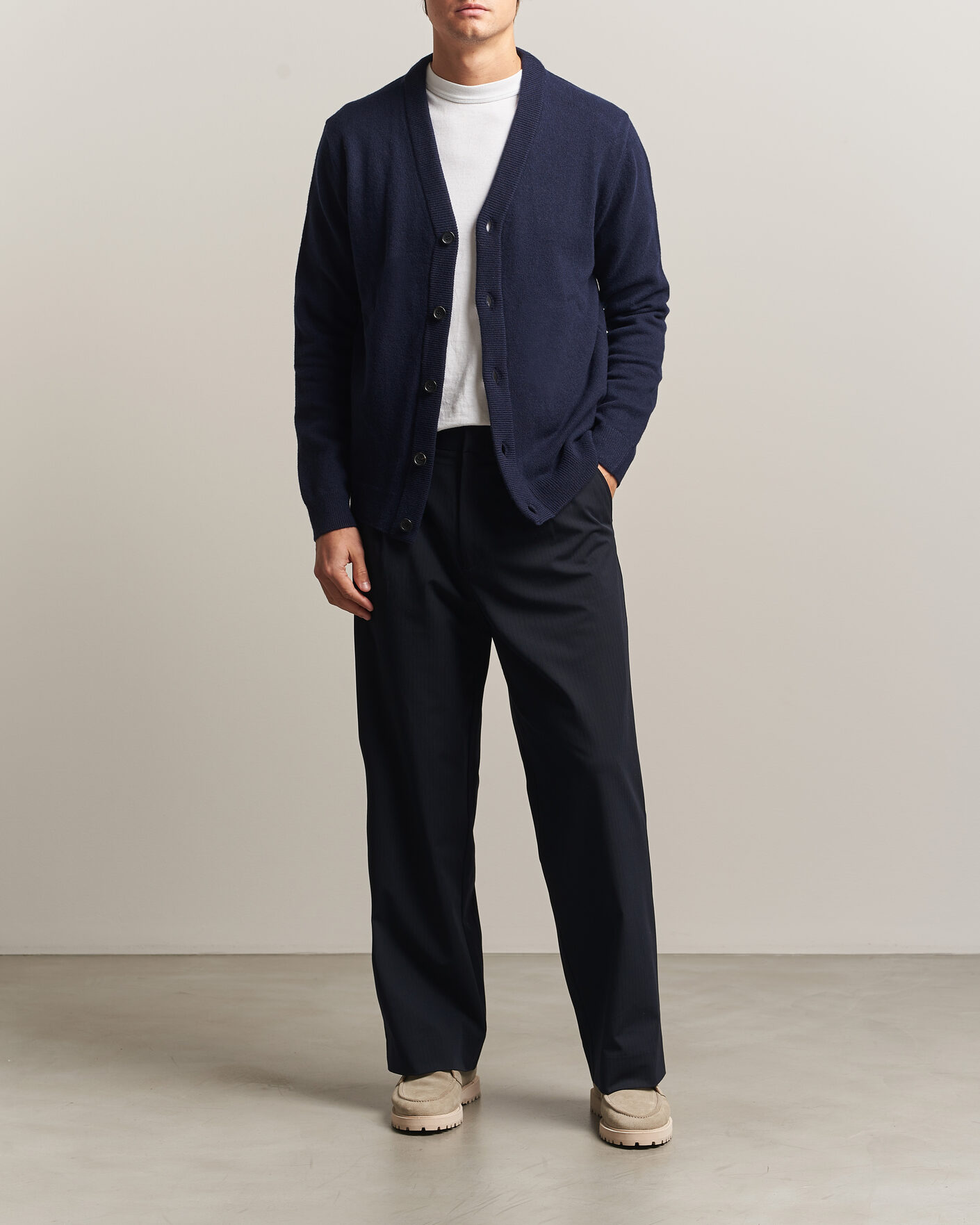 Homme | Pulls Et Tricots | PS Paul Smith | Wool Knitted Cardigan Navy