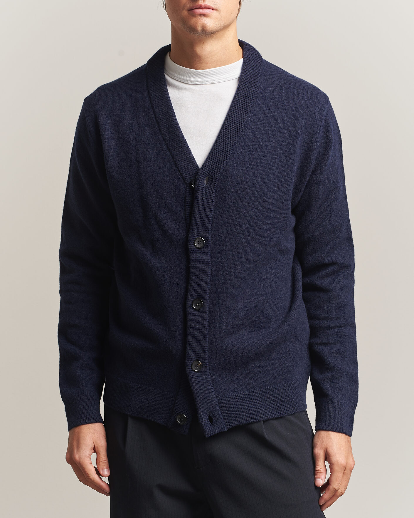 Homme | Pulls Et Tricots | PS Paul Smith | Wool Knitted Cardigan Navy