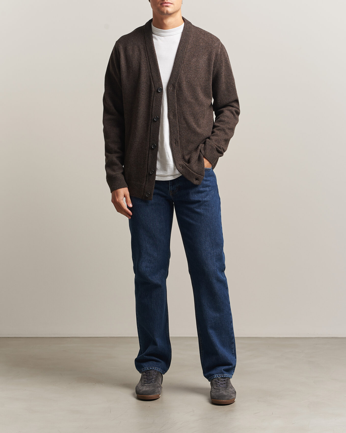 Homme | Pulls Et Tricots | PS Paul Smith | Wool Knitted Cardigan Brown